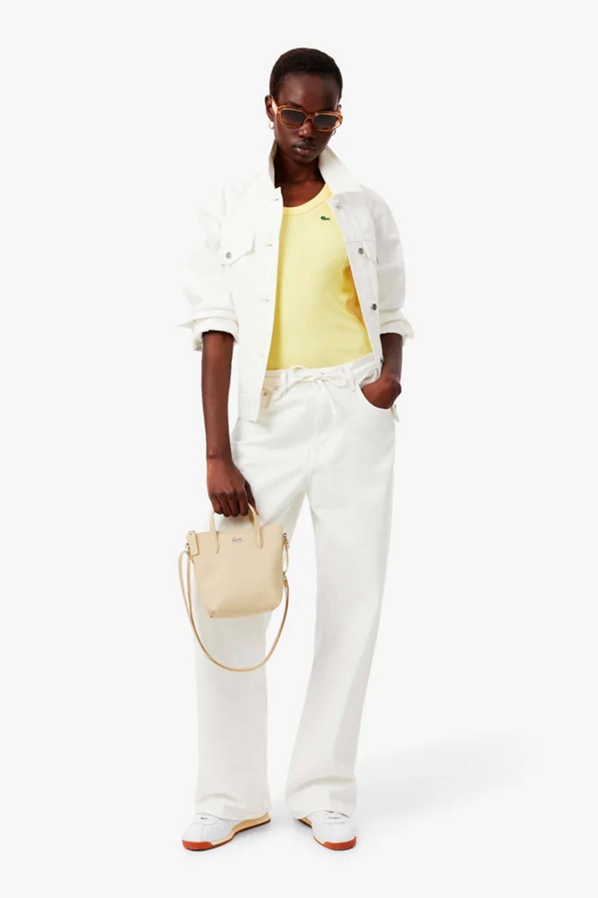 LACOSTE CROSSOVER BAG en color AMARILLO (5)