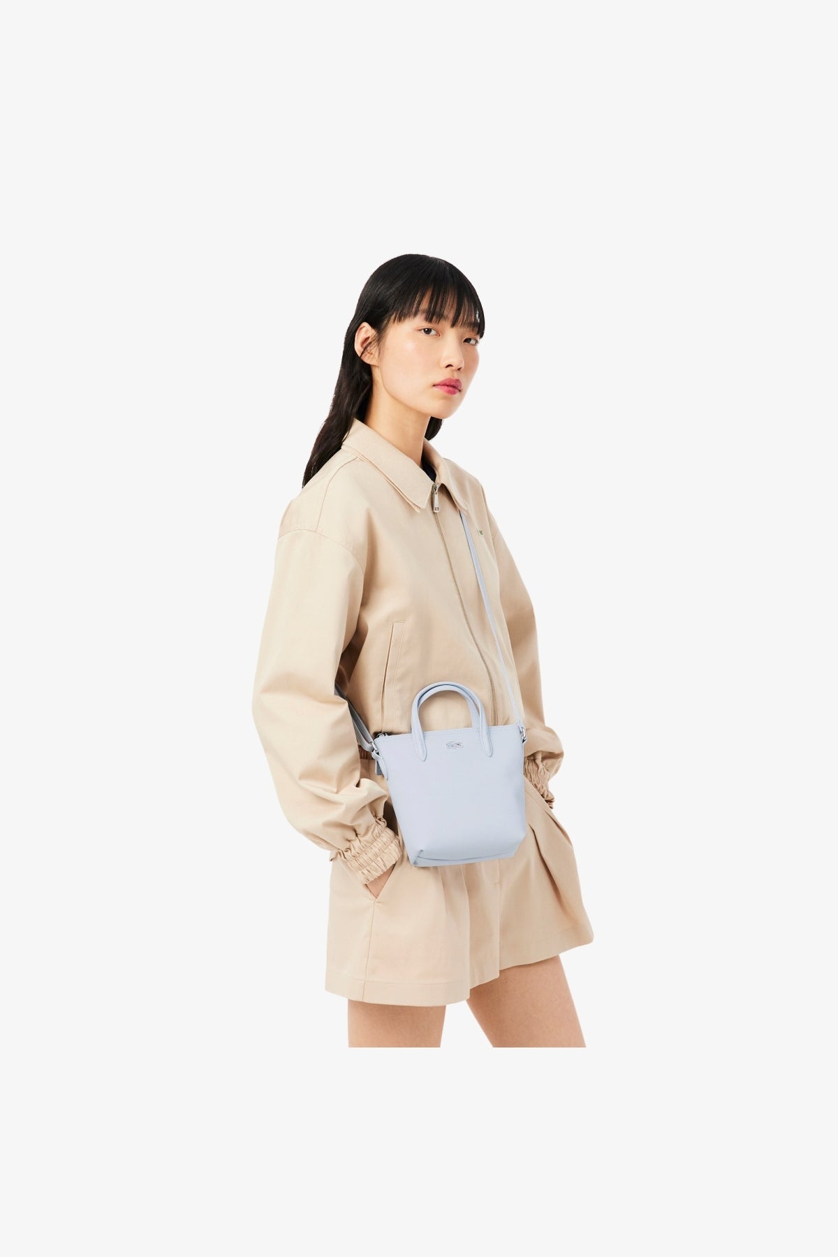 LACOSTE CROSSOVER BAG en color AZUL (4)