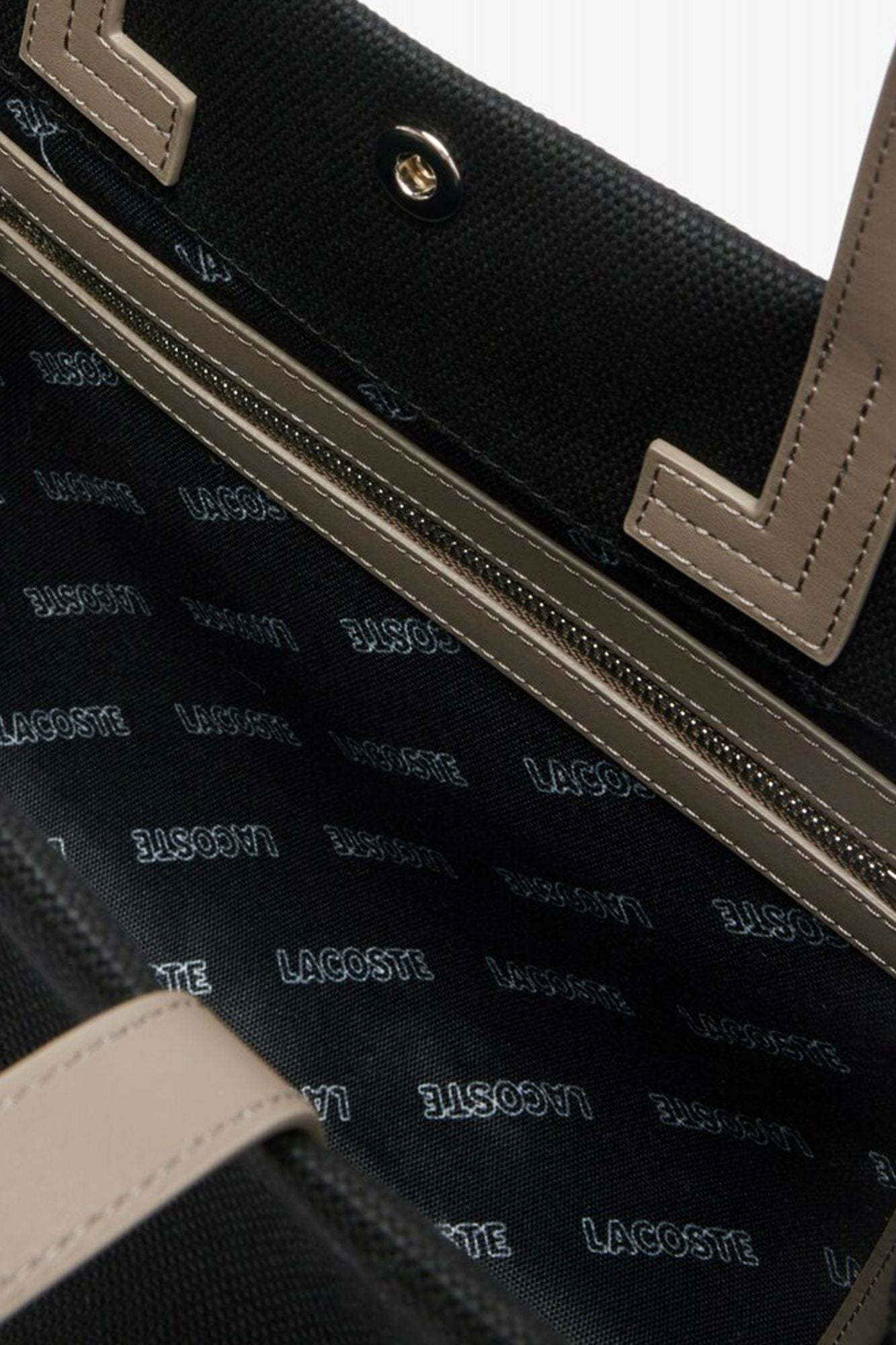 LACOSTE SHOPPING BAG en color NEGRO (4)