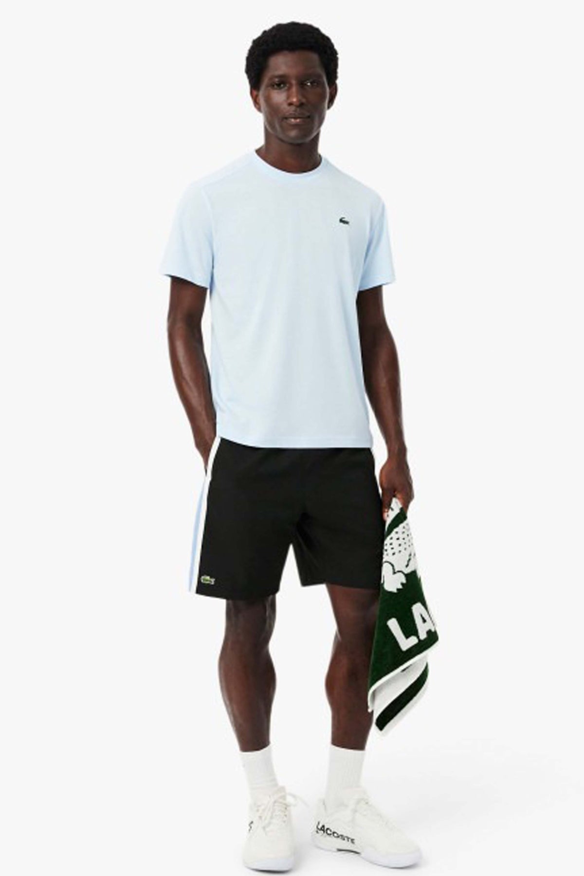LACOSTE GH314T  en color NEGRO (1)