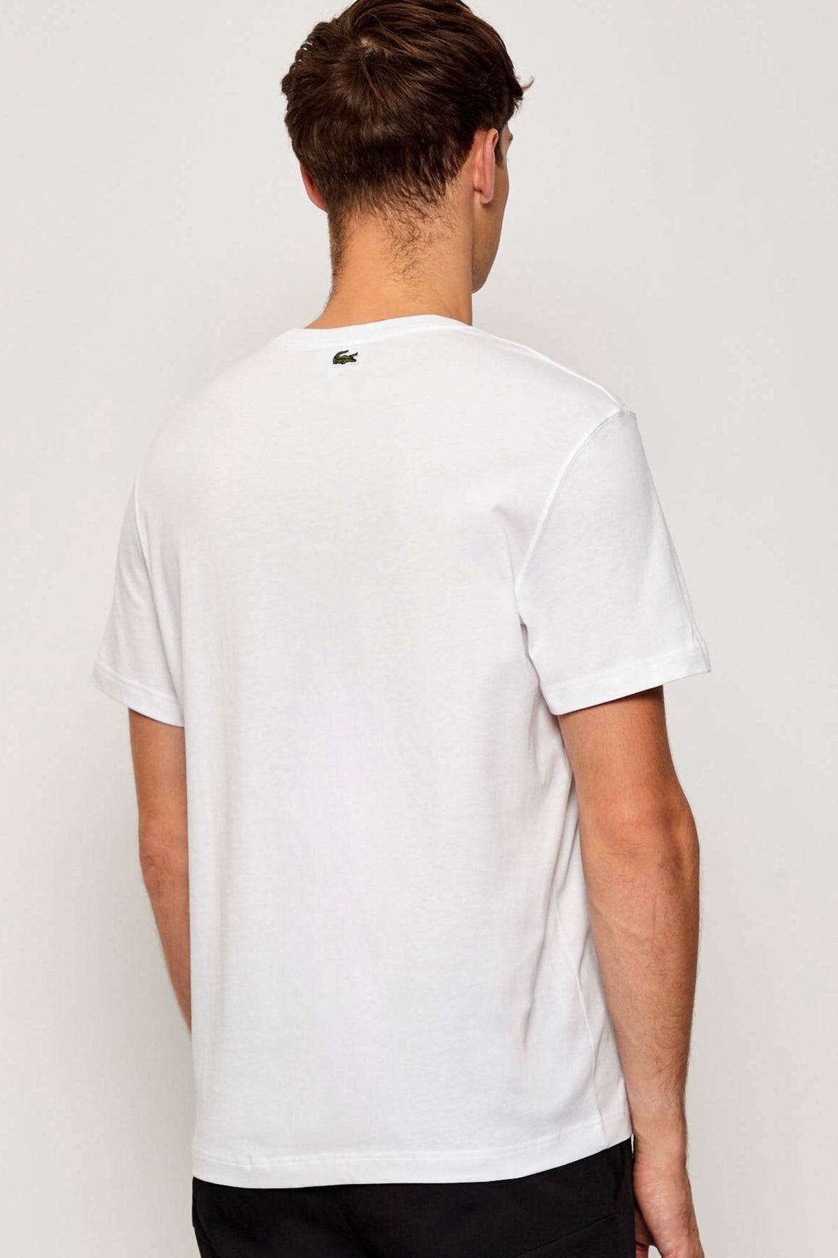 LACOSTE TEE SHIRT TURTLE NECK en color BLANCO (2)
