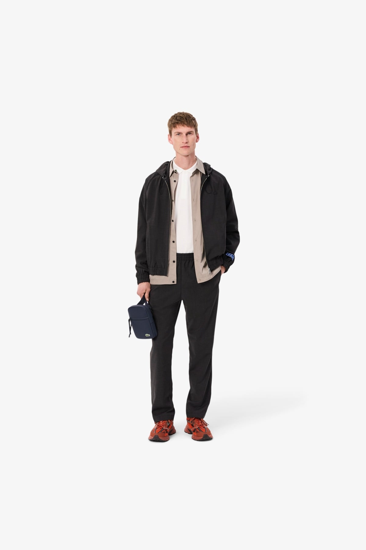 LACOSTE CROSSOVER BAG en color NEGRO (5)