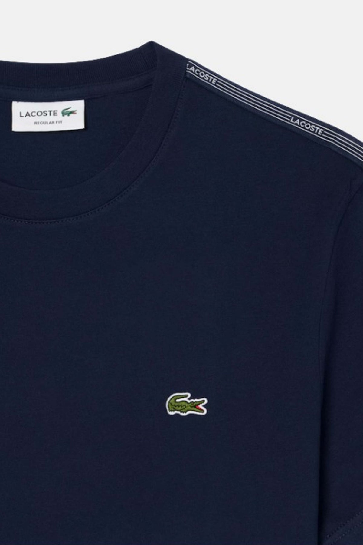 LACOSTE TEE SHIRT & TURTLE NECK en color AZUL (3)