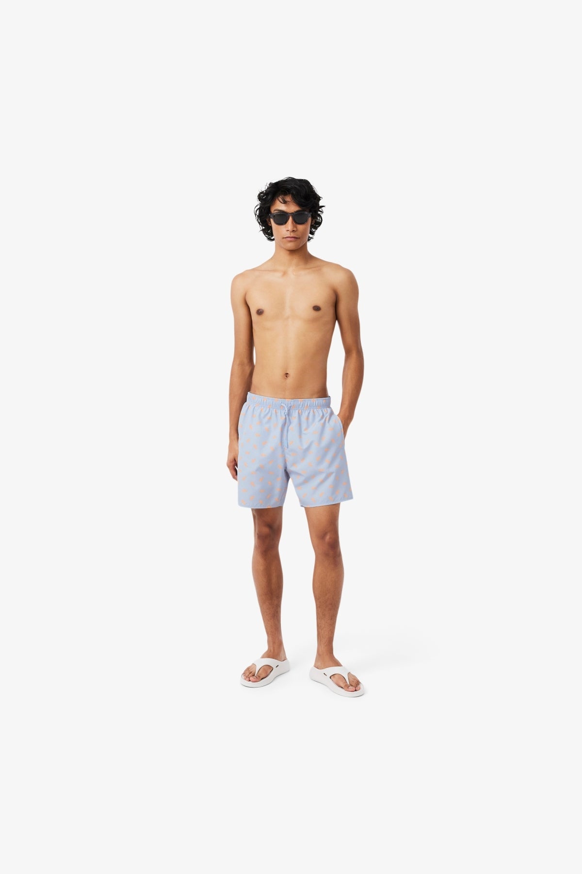 LACOSTE SWIMWEAR en color AZUL (4)