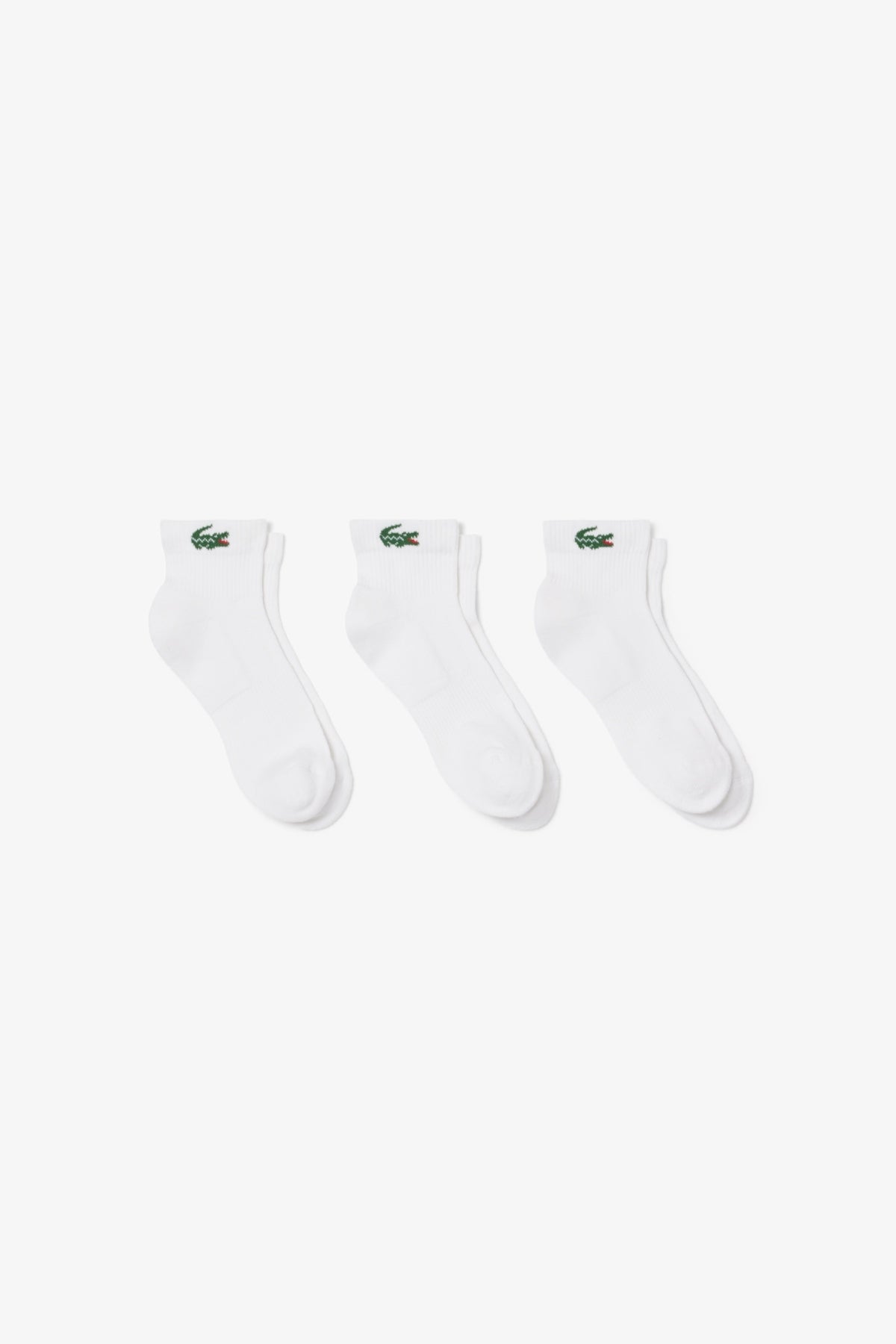 LACOSTE ANKLE SOCKS en color BLANCO (1)