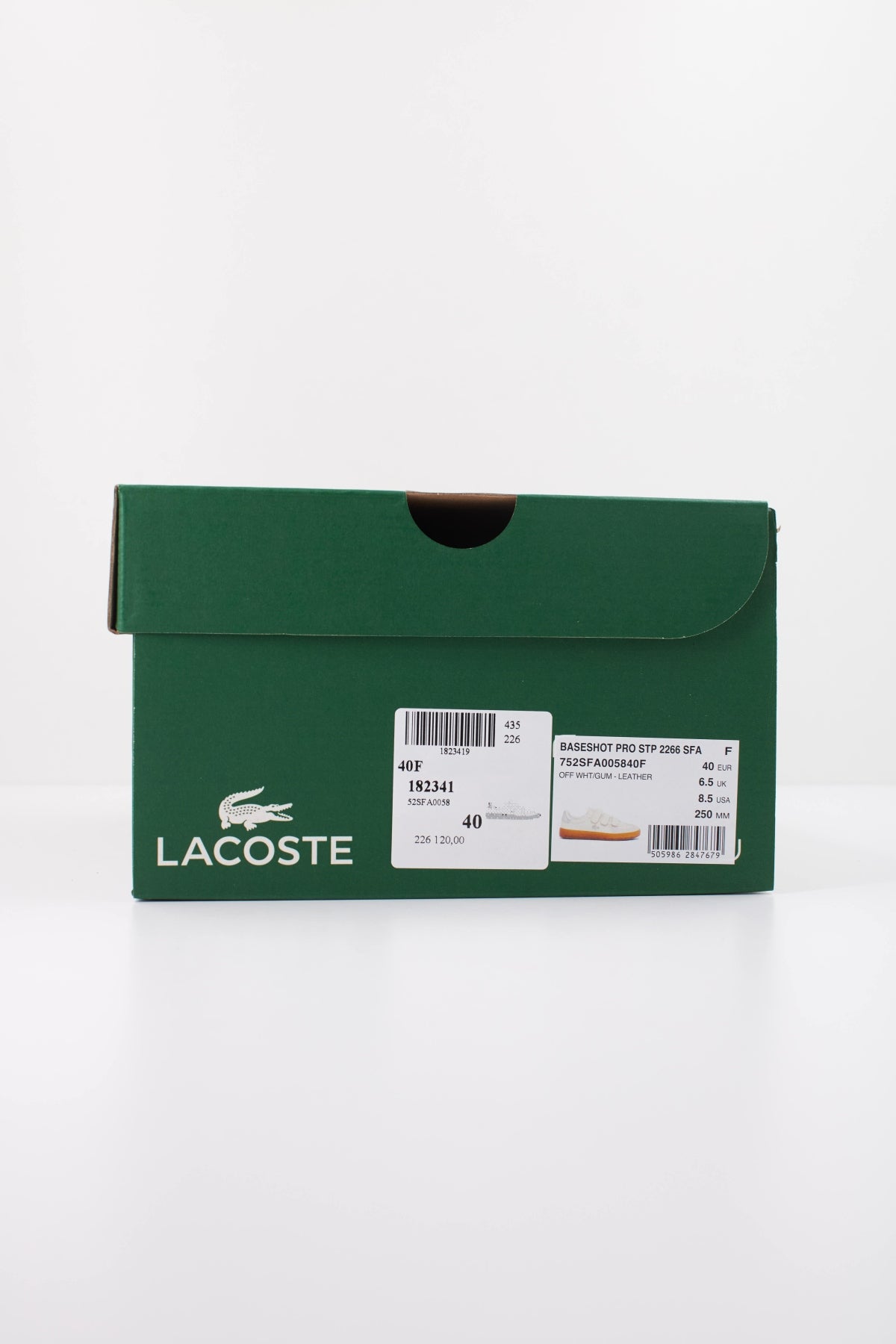 LACOSTE 52SFA0058 BASESHOT PRO en color BEIS (6)