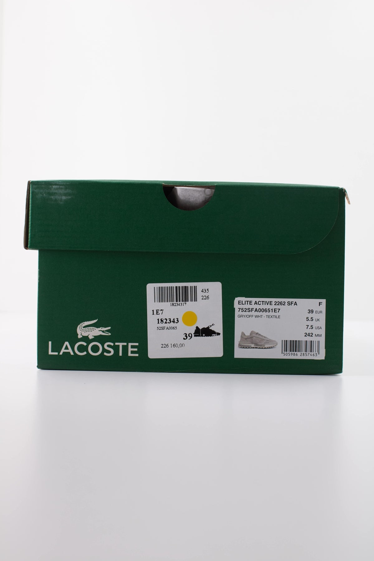 LACOSTE ELITE ACTIVE en color GRIS (6)