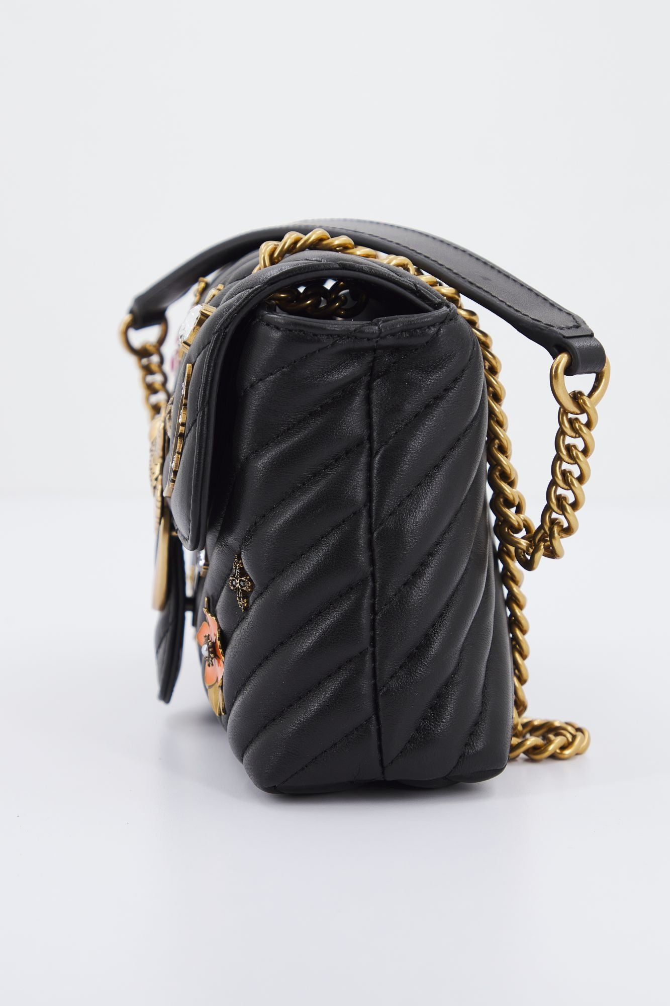 PINKO  LOVE MINI LADY PUFF en color NEGRO (3)