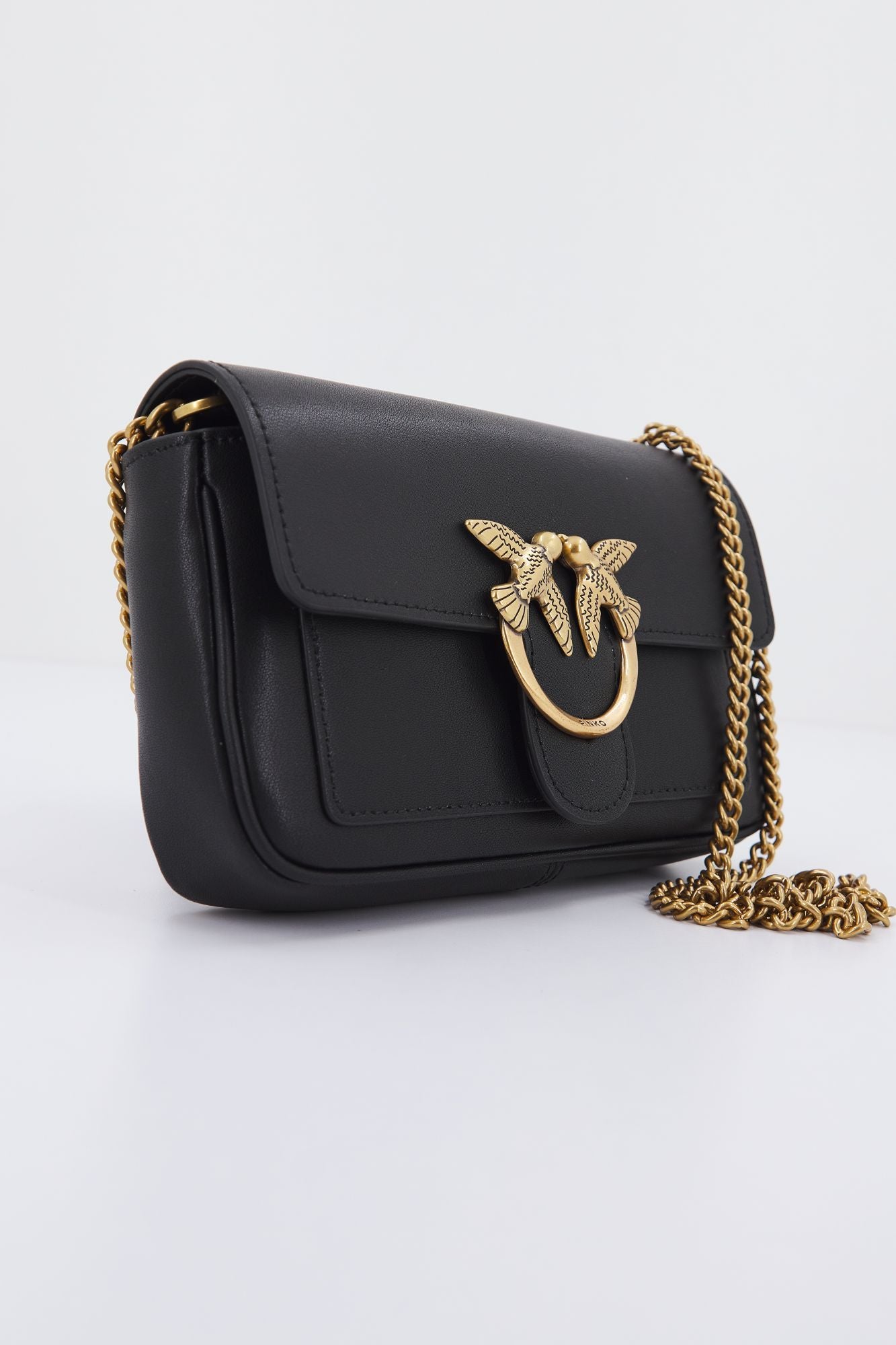 PINKO  LOVE POCKET SIMPLY en color NEGRO (2)
