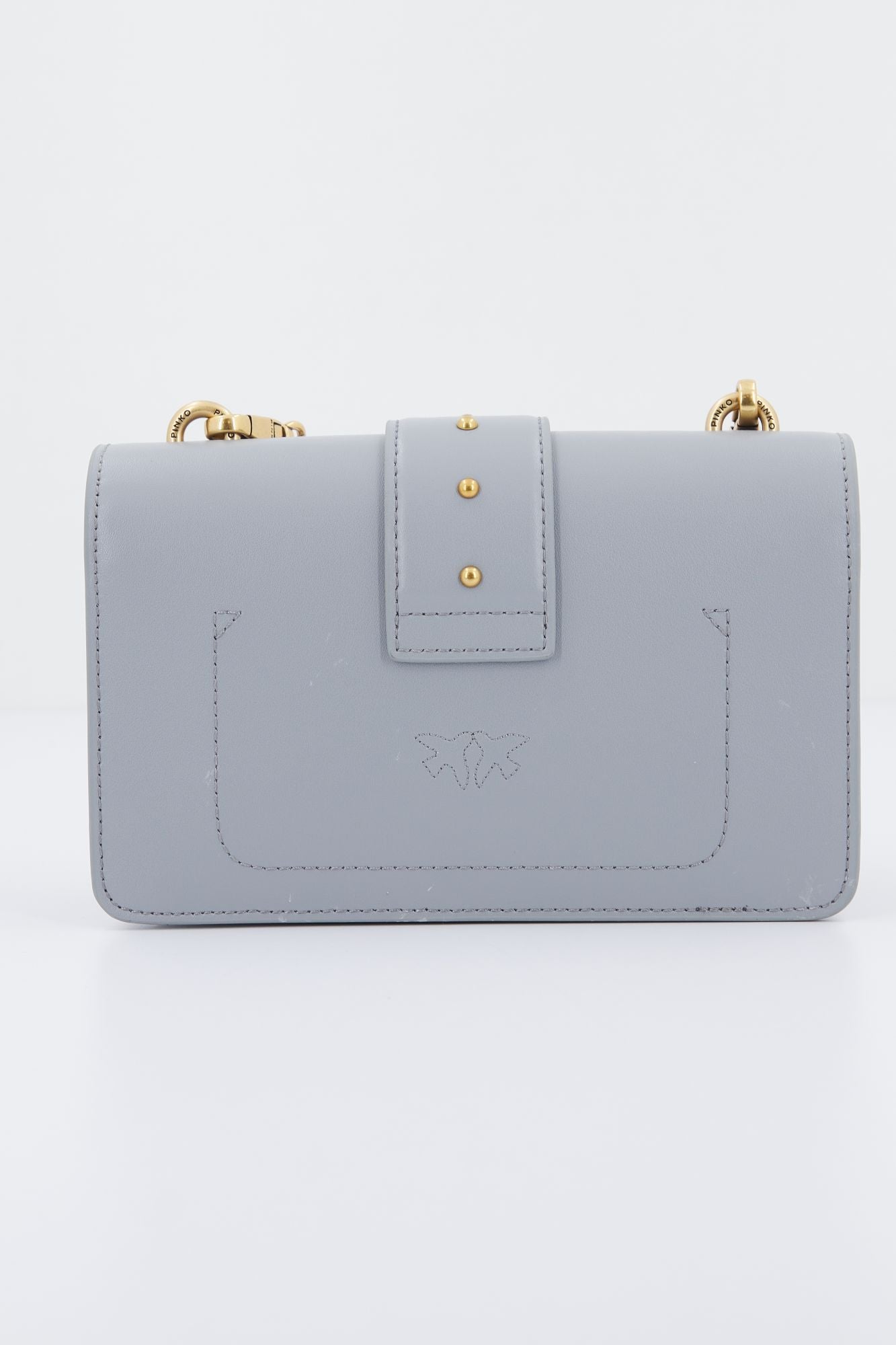PINKO LOVE MINI ICON SIMPLY en color GRIS (3)