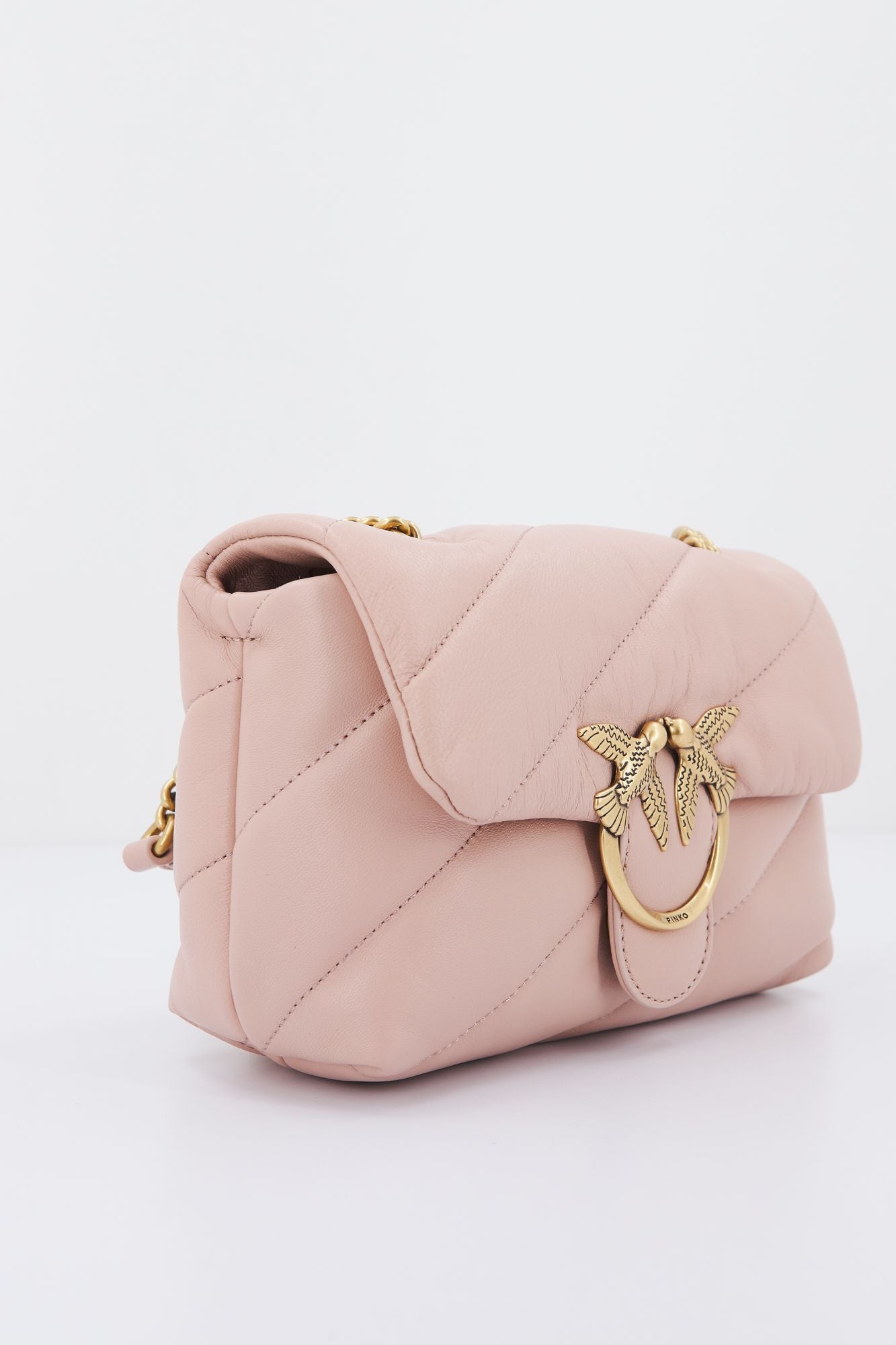 PINKO  LOVE MINI PUFF MAXI en color NUDE (2)