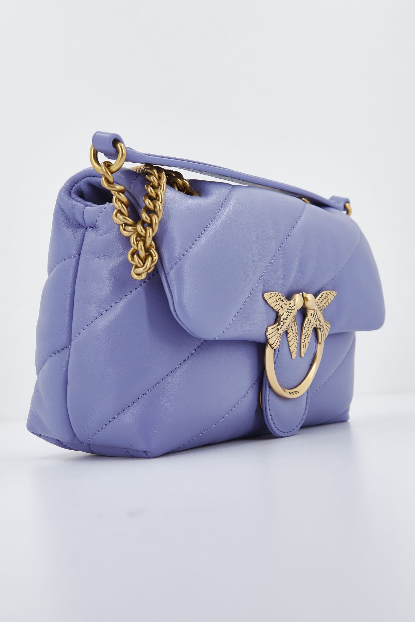 PINKO  LOVE MINI PUFF MAXI en color VIOLETA (3)