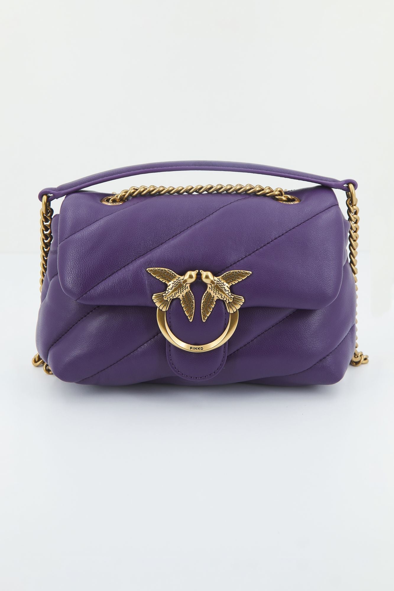 PINKO  LOVE MINI PUFF CL SHEEP en color VIOLETA (1)
