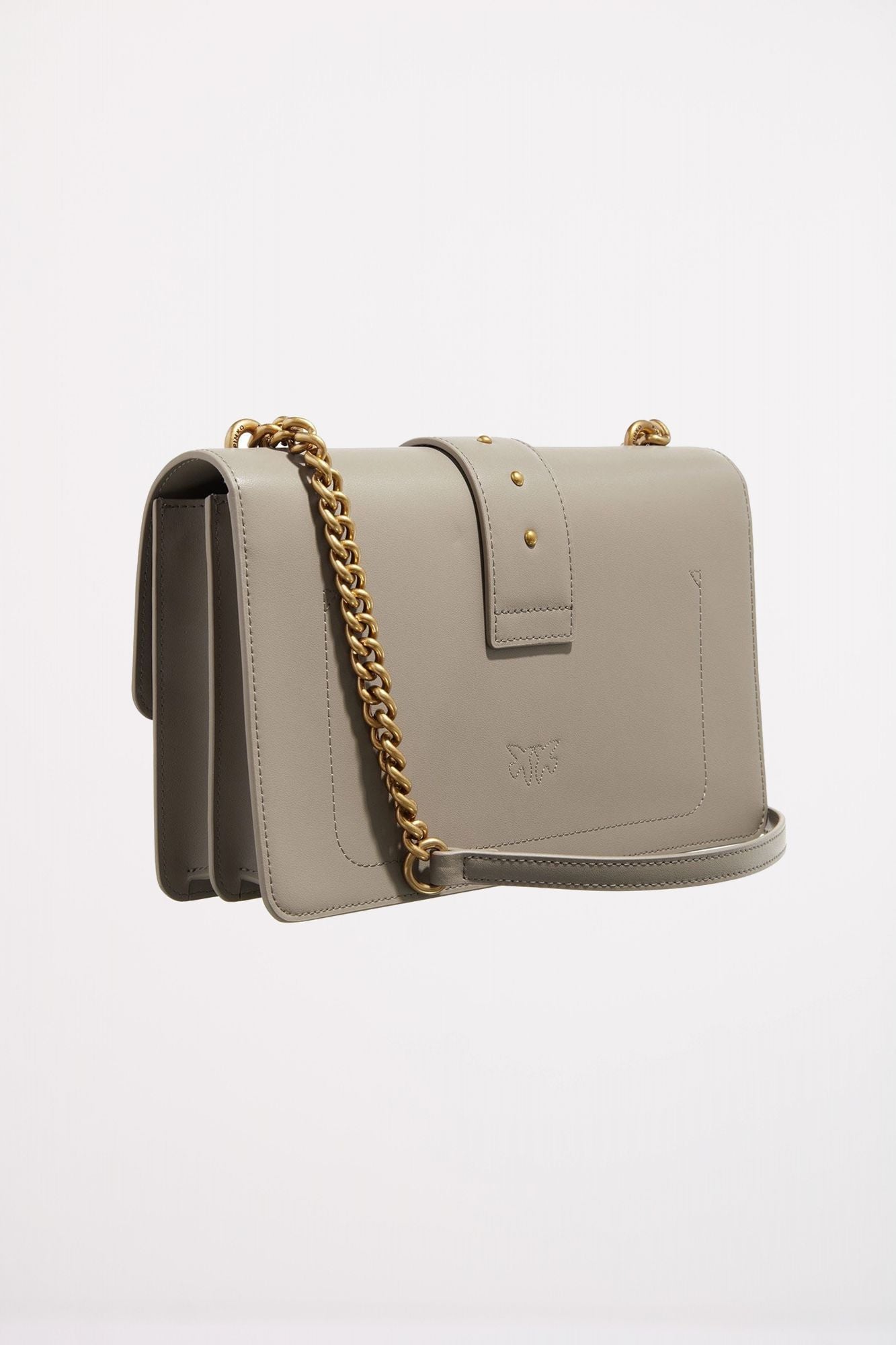 PINKO LOVE ICON CLASSIC CL en color GRIS (2)