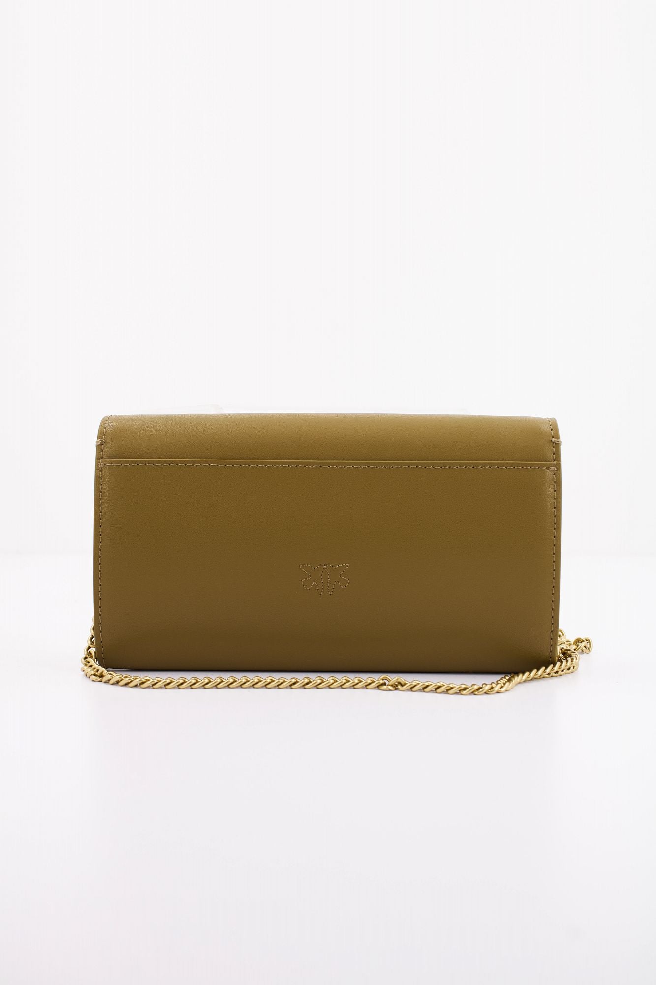 PINKO  LOVE ONE WALLET C VITEL en color VERDE (3)