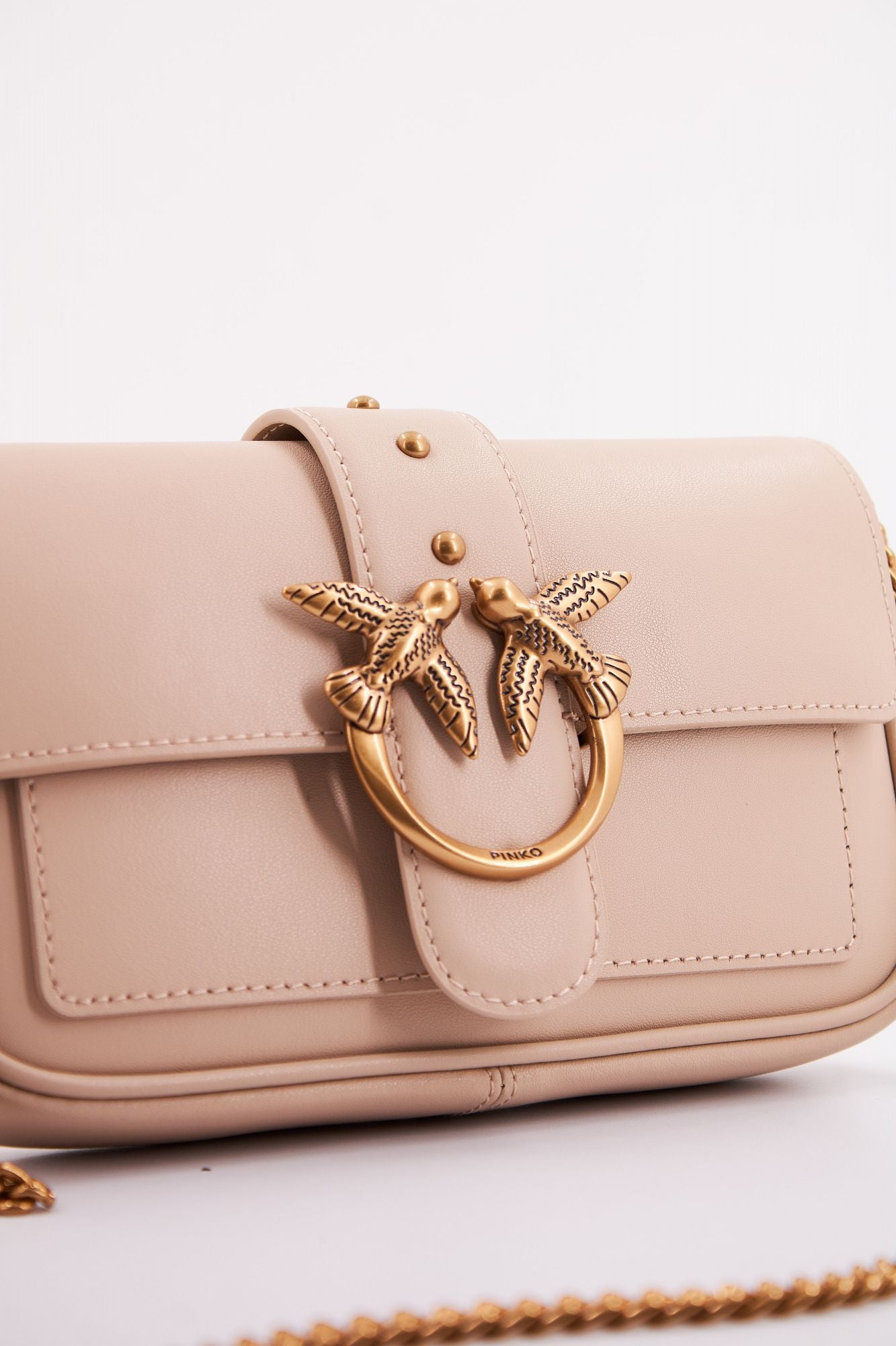 PINKO  LOVE ONE POCKET C en color BEIS (4)