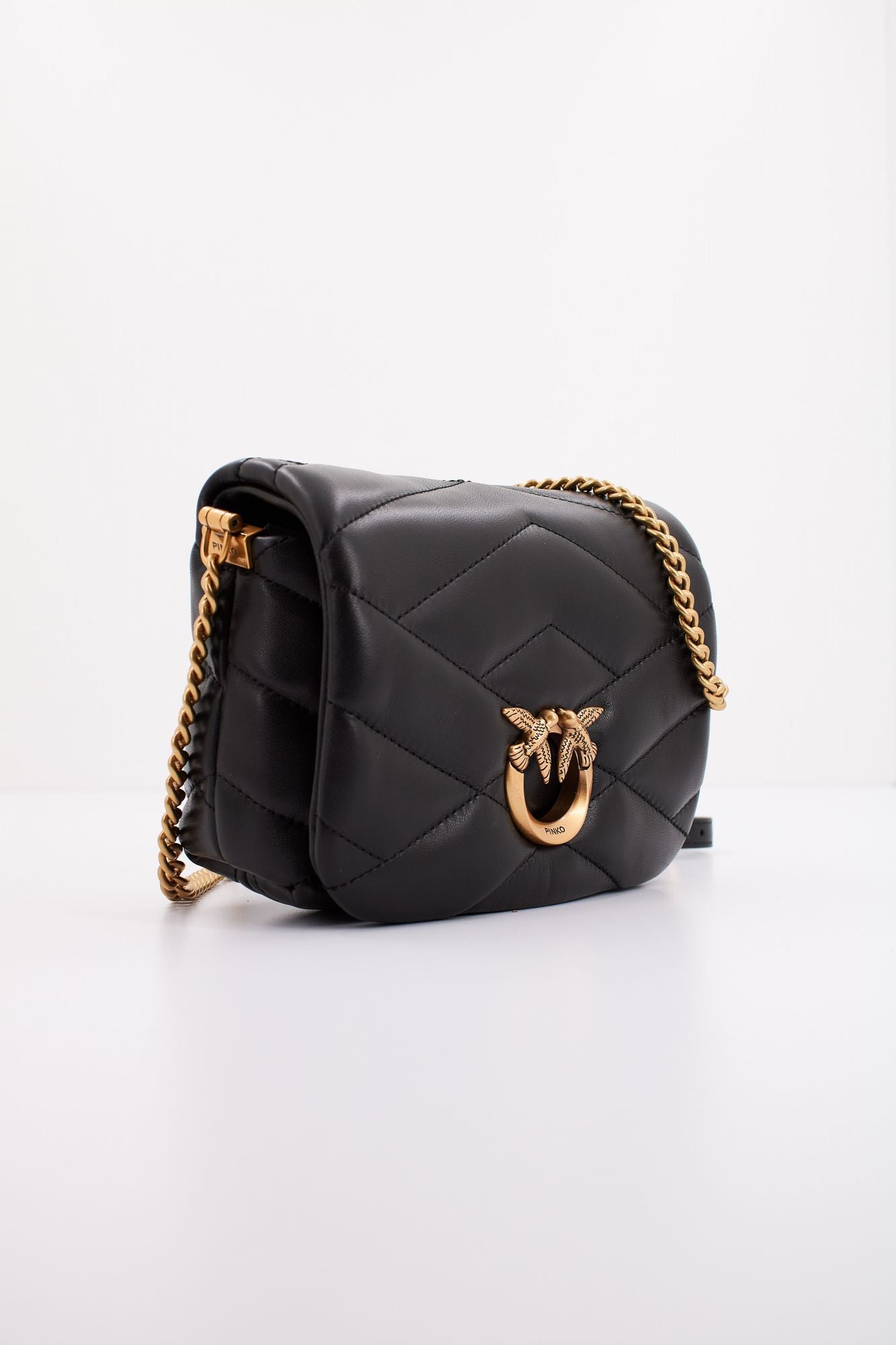 PINKO LOVE CLICK PUFF BABY SH en color NEGRO (2)