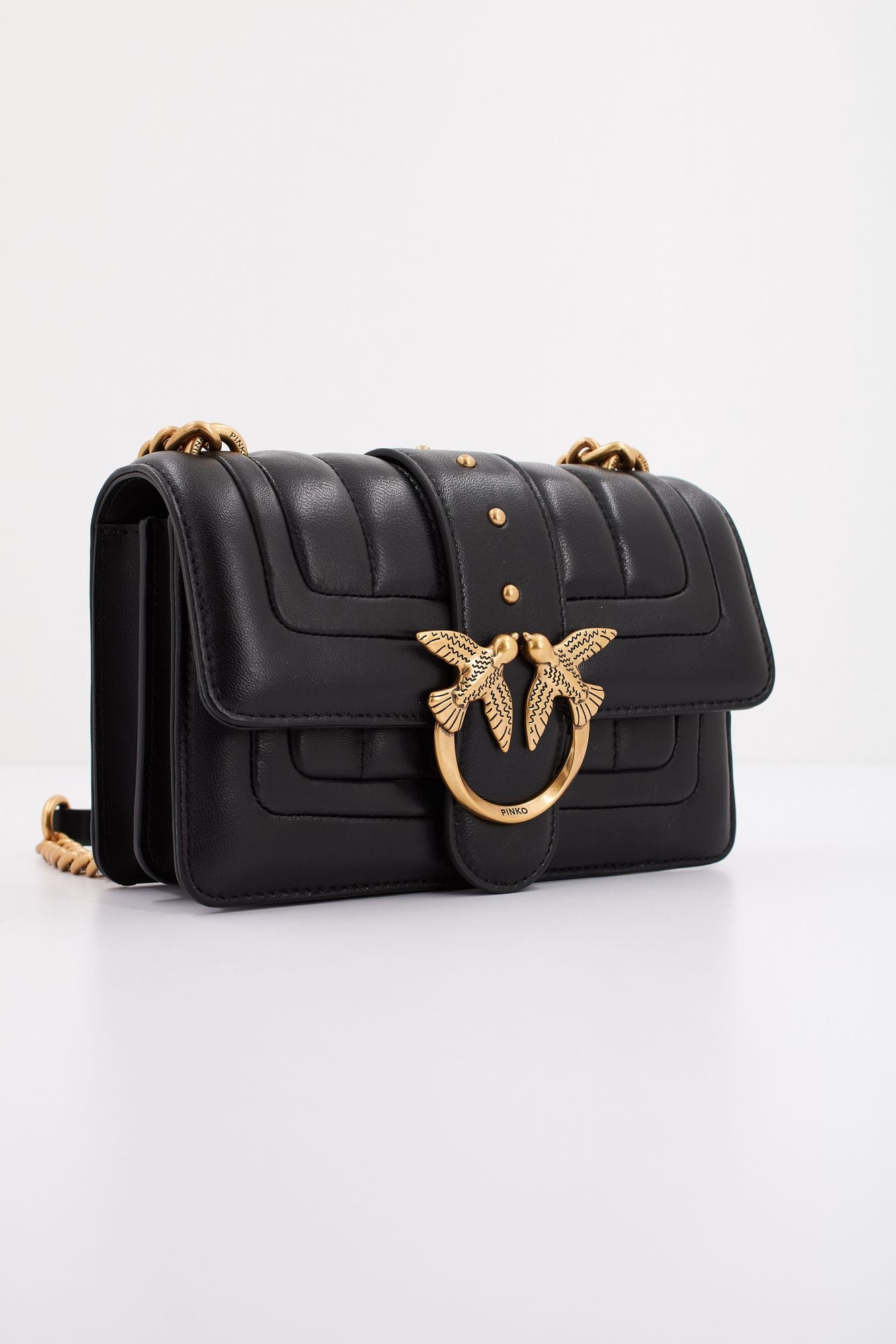 PINKO LOVE ONE MINI CL SINGLE en color NEGRO (2)