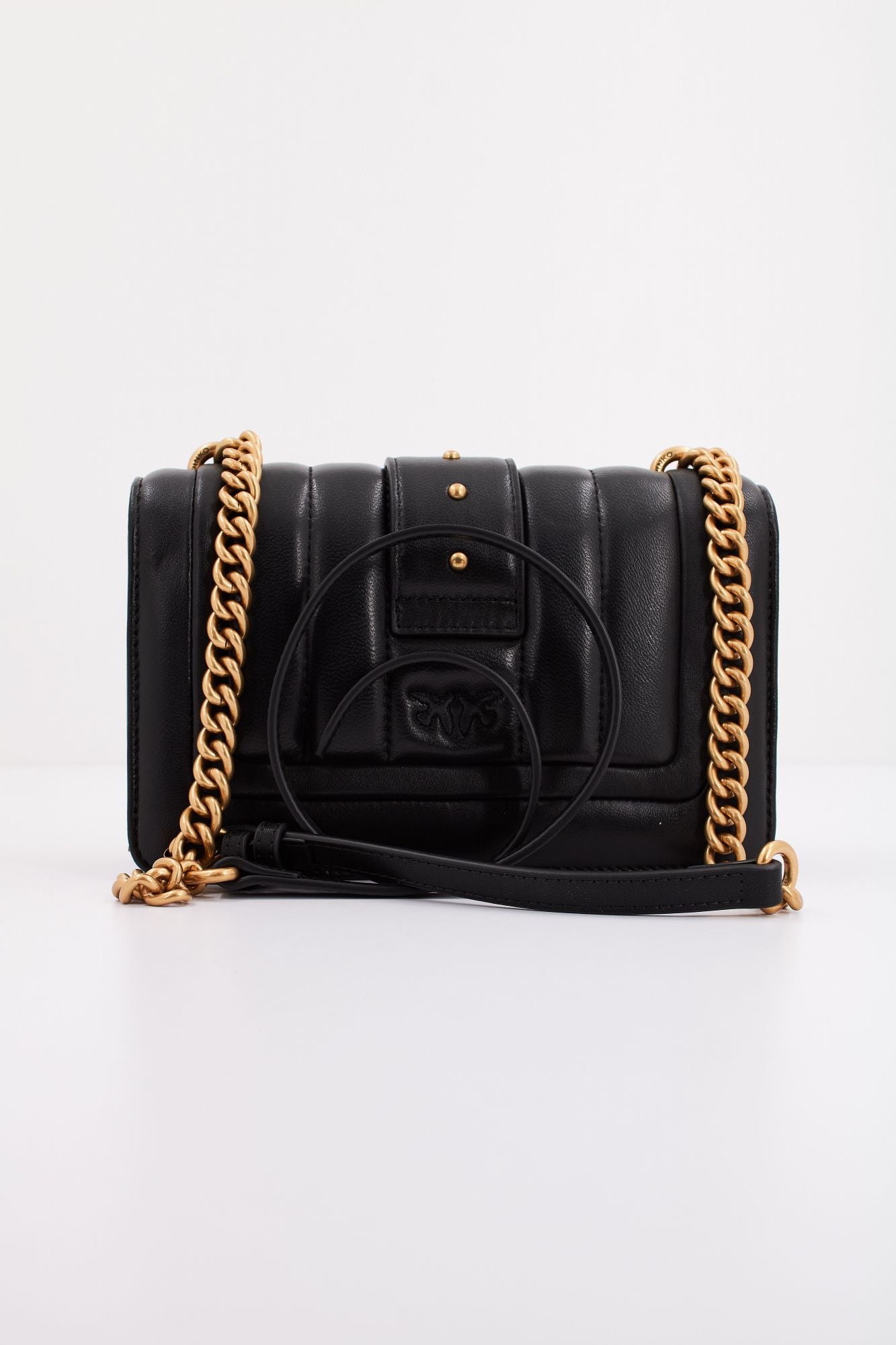 PINKO LOVE ONE MINI CL SINGLE en color NEGRO (3)