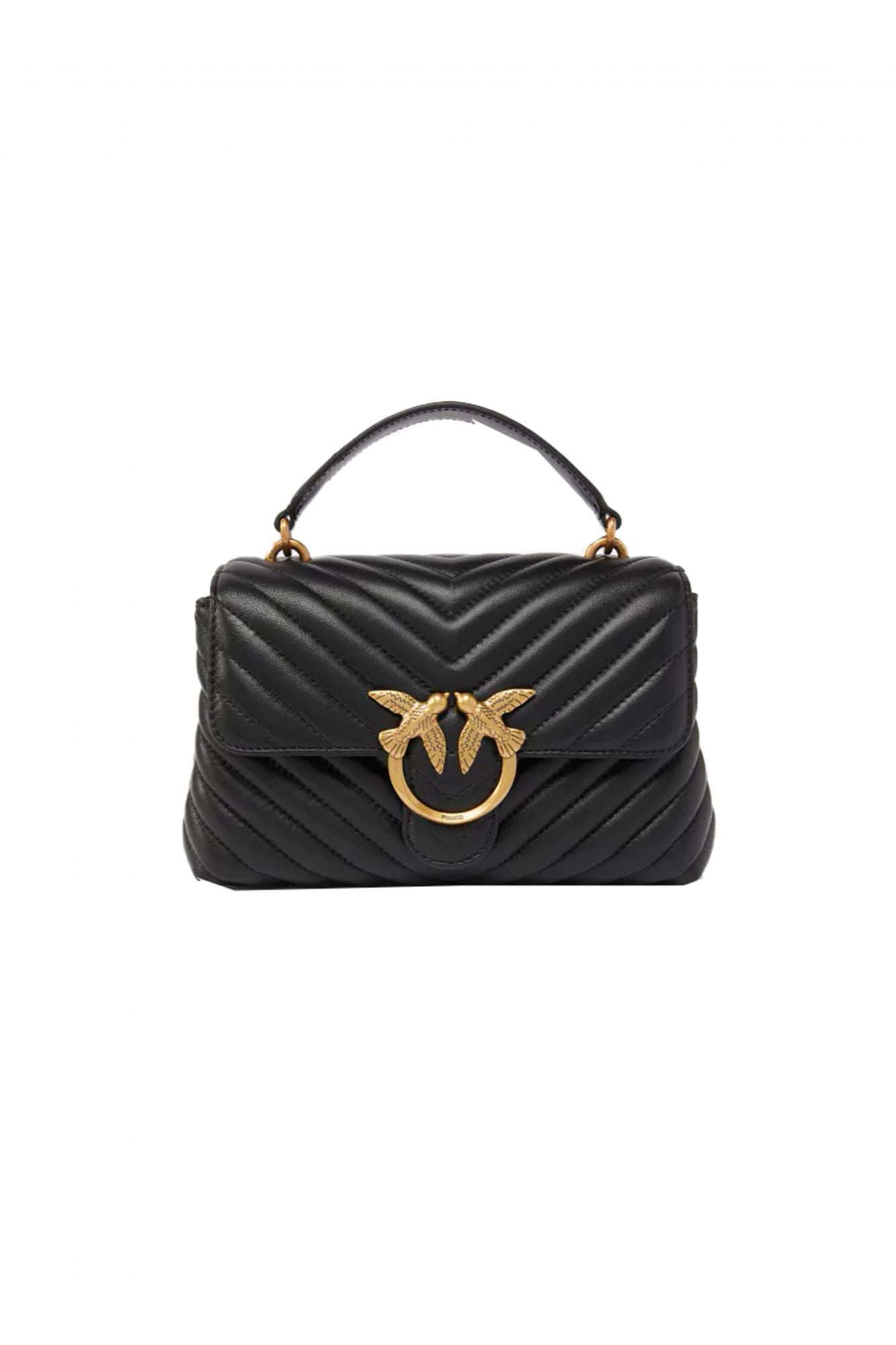 PINKO  A0GK LOVE LADY PUFF MINI CL en color NEGRO (1)