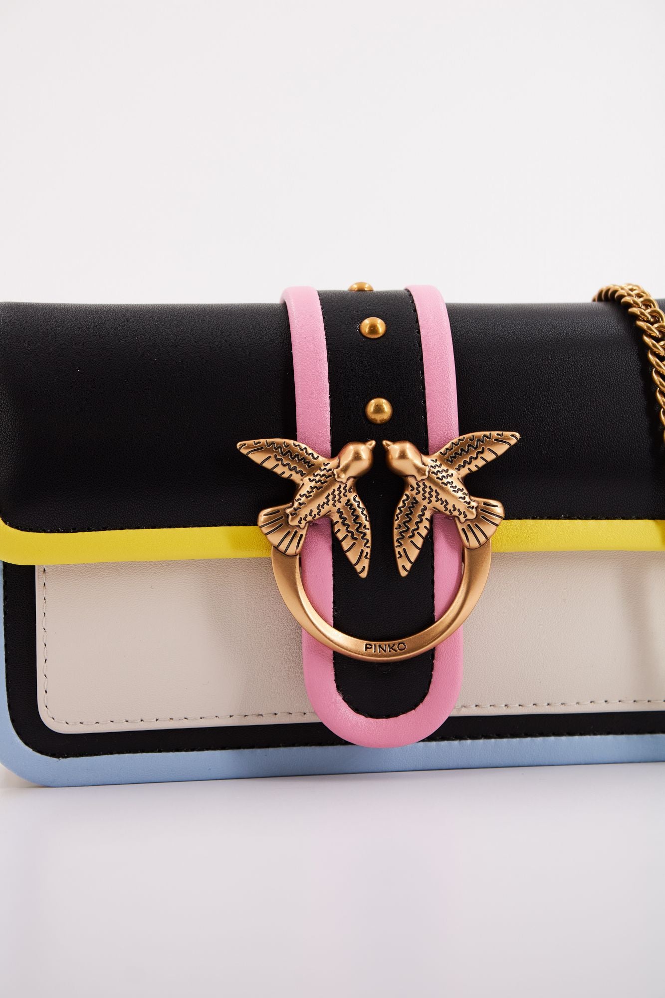 PINKO  LOVE ONE POCKET C en color NEGRO (4)
