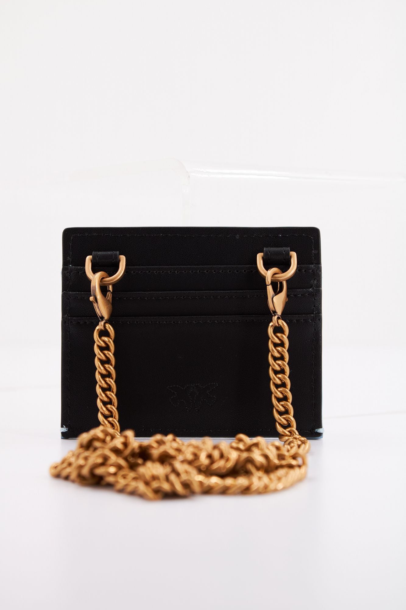 PINKO CARD HOLDER POCKET en color NEGRO (3)