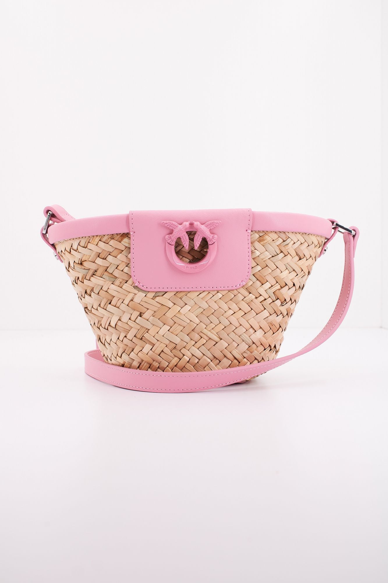 PINKO  LOVE SUMMER BUCKET en color ROSA (1)