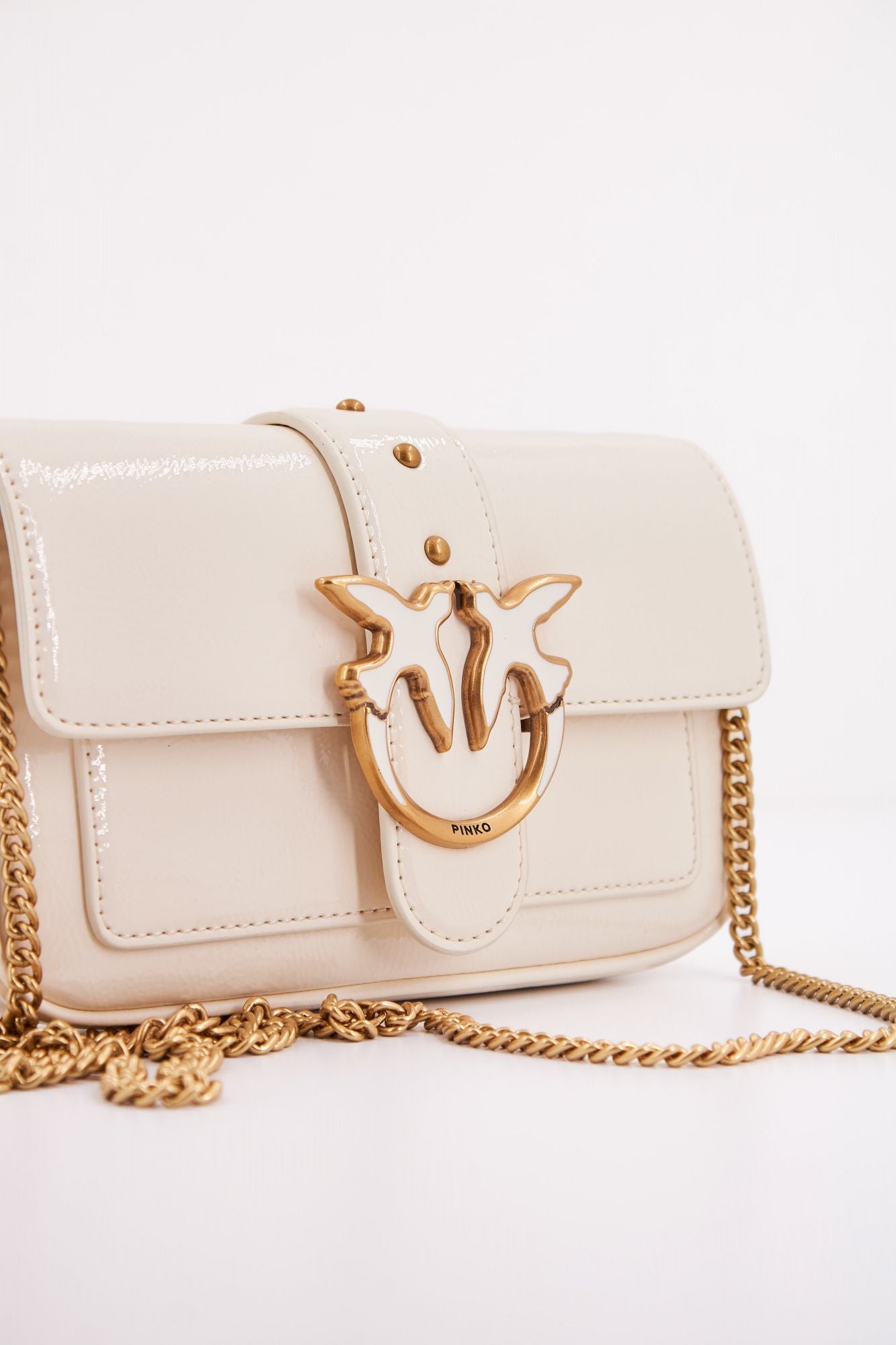 PINKO LOVE ONE POCKET C en color BLANCO (4)
