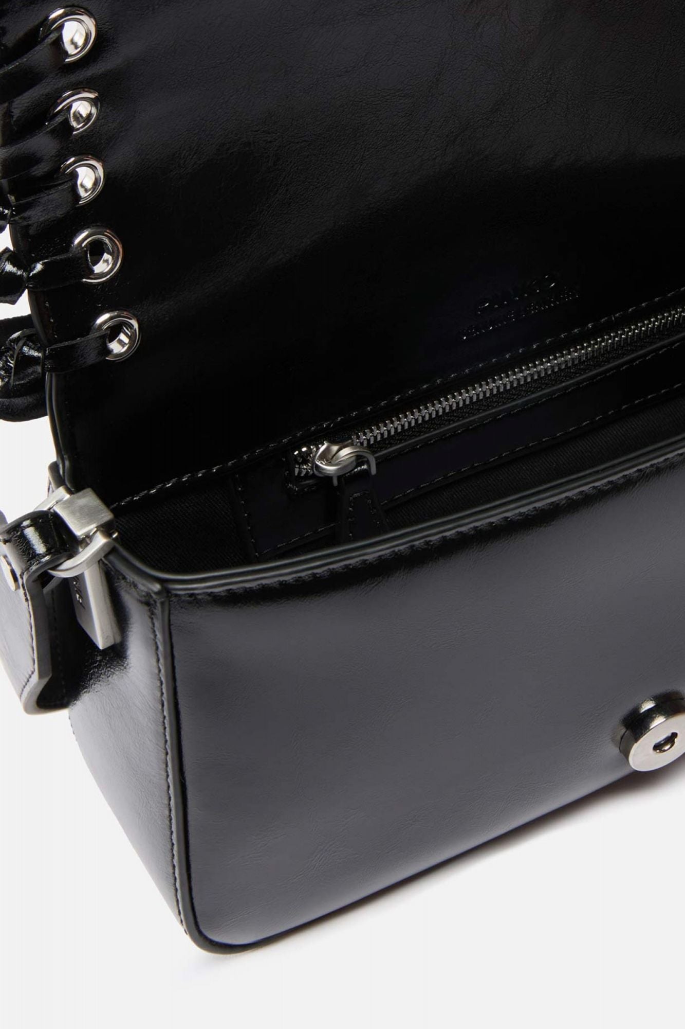 PINKO LOVE ONE MINI SLO en color NEGRO (4)