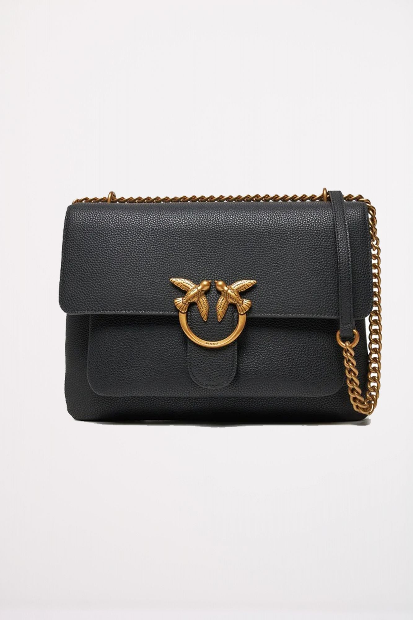 PINKO LOVE ONE SOFT BIG en color NEGRO (1)