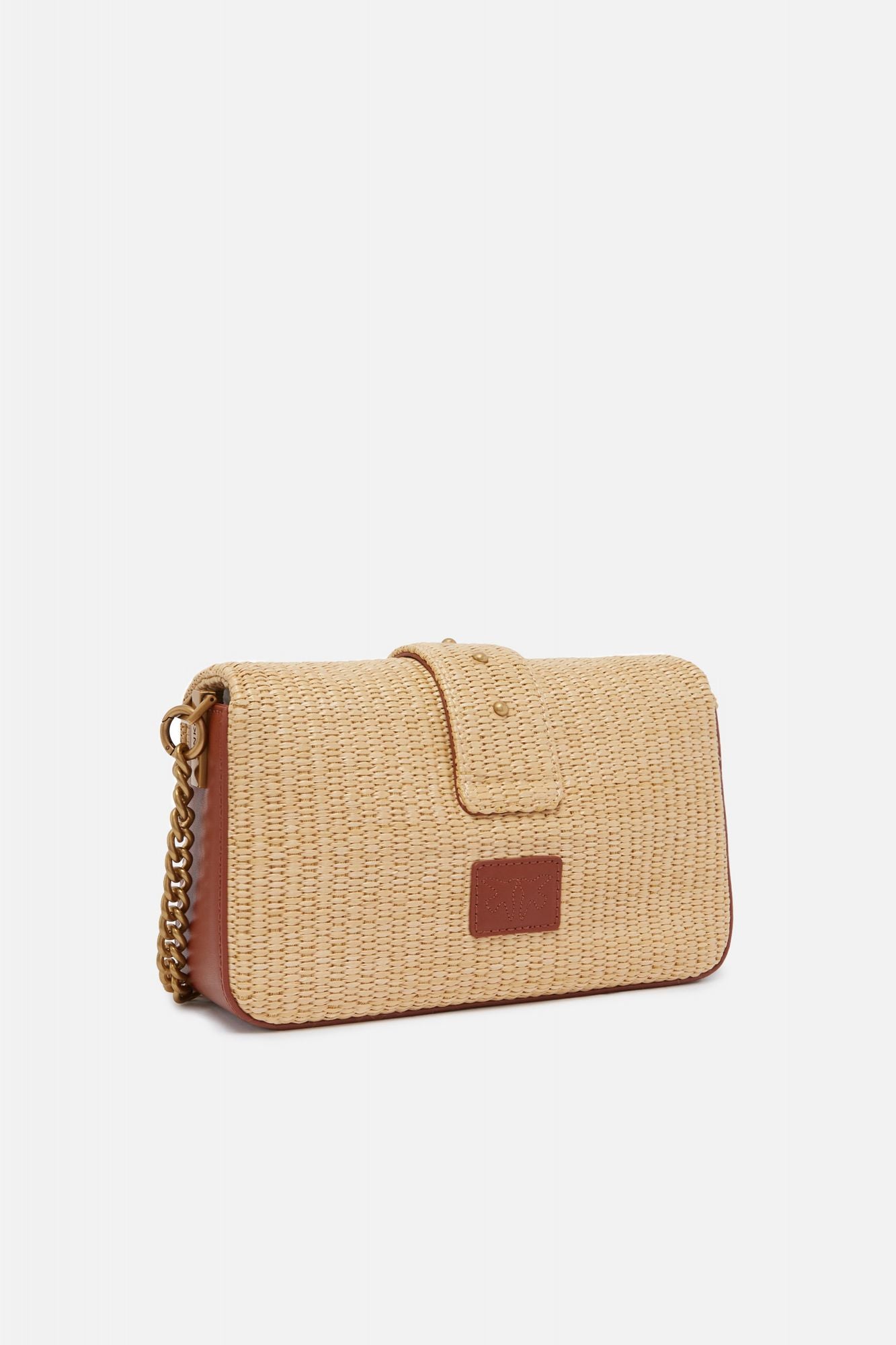 PINKO LOVE ONE MINI SLOUCHY en color BEIS (2)