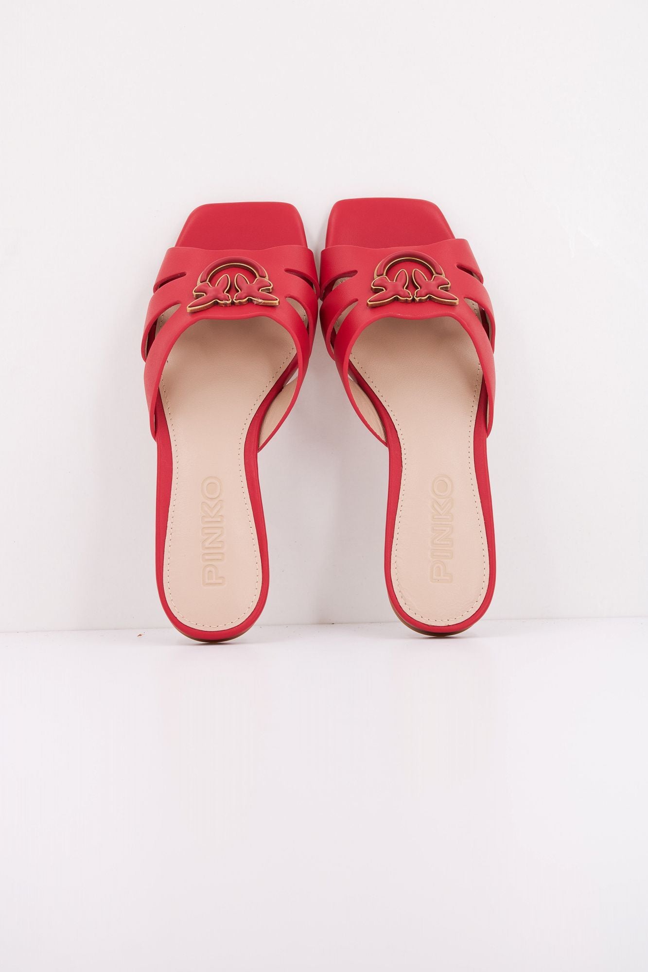 PINKO P003 MARLI 09 SLIPPER en color ROJO (3)