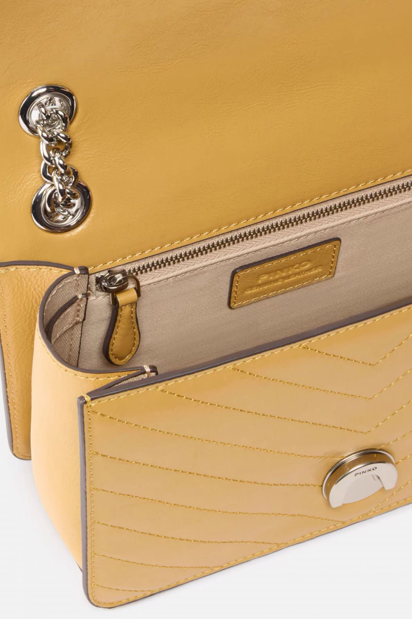 PINKO A2JC LOVE ONE LIGTH MINI en color AMARILLO (3)