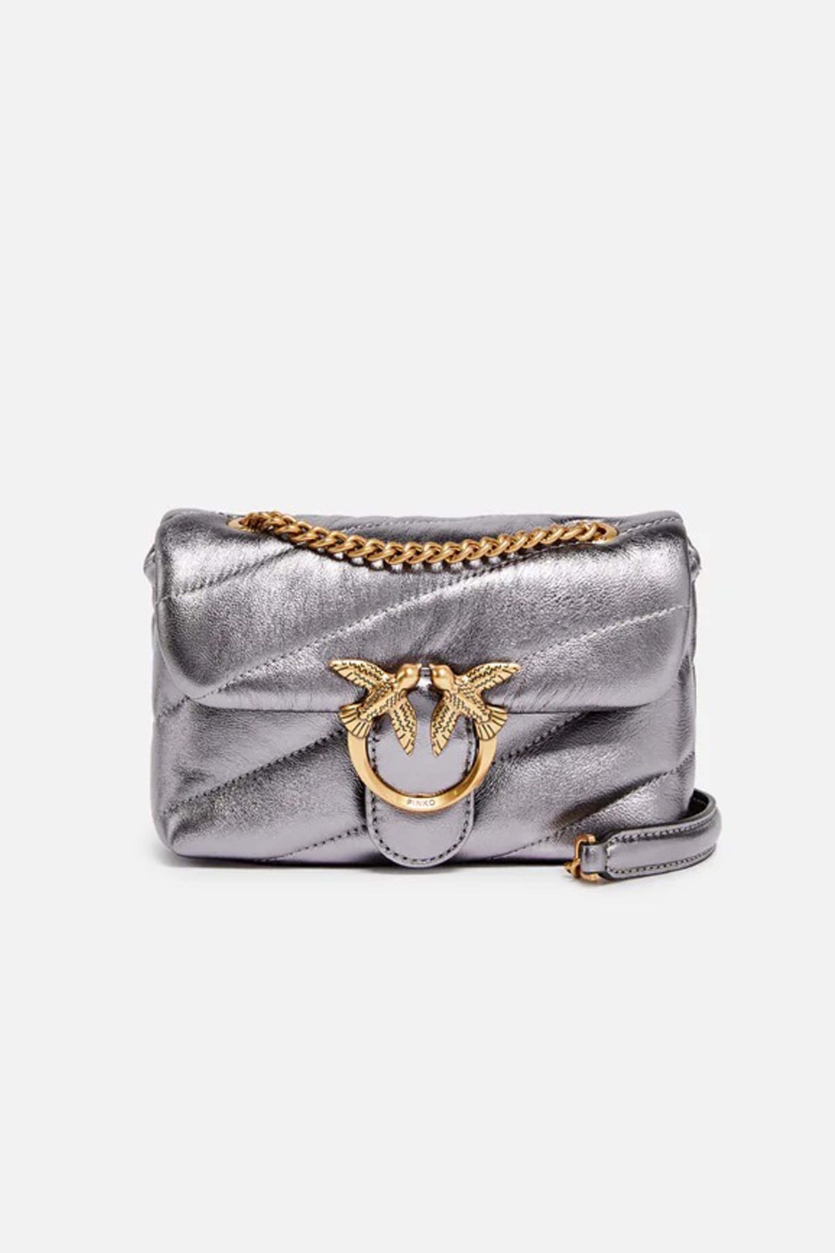 PINKO LOVE PUFF BABY en color GRIS (3)