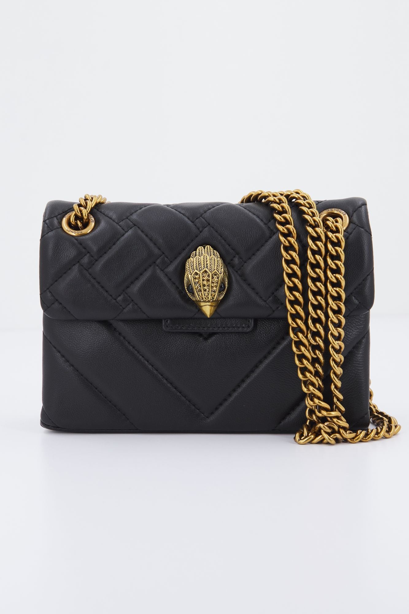 KURT GEIGER LONDON  MINI KENSINGTON X BAG en color NEGRO (1)