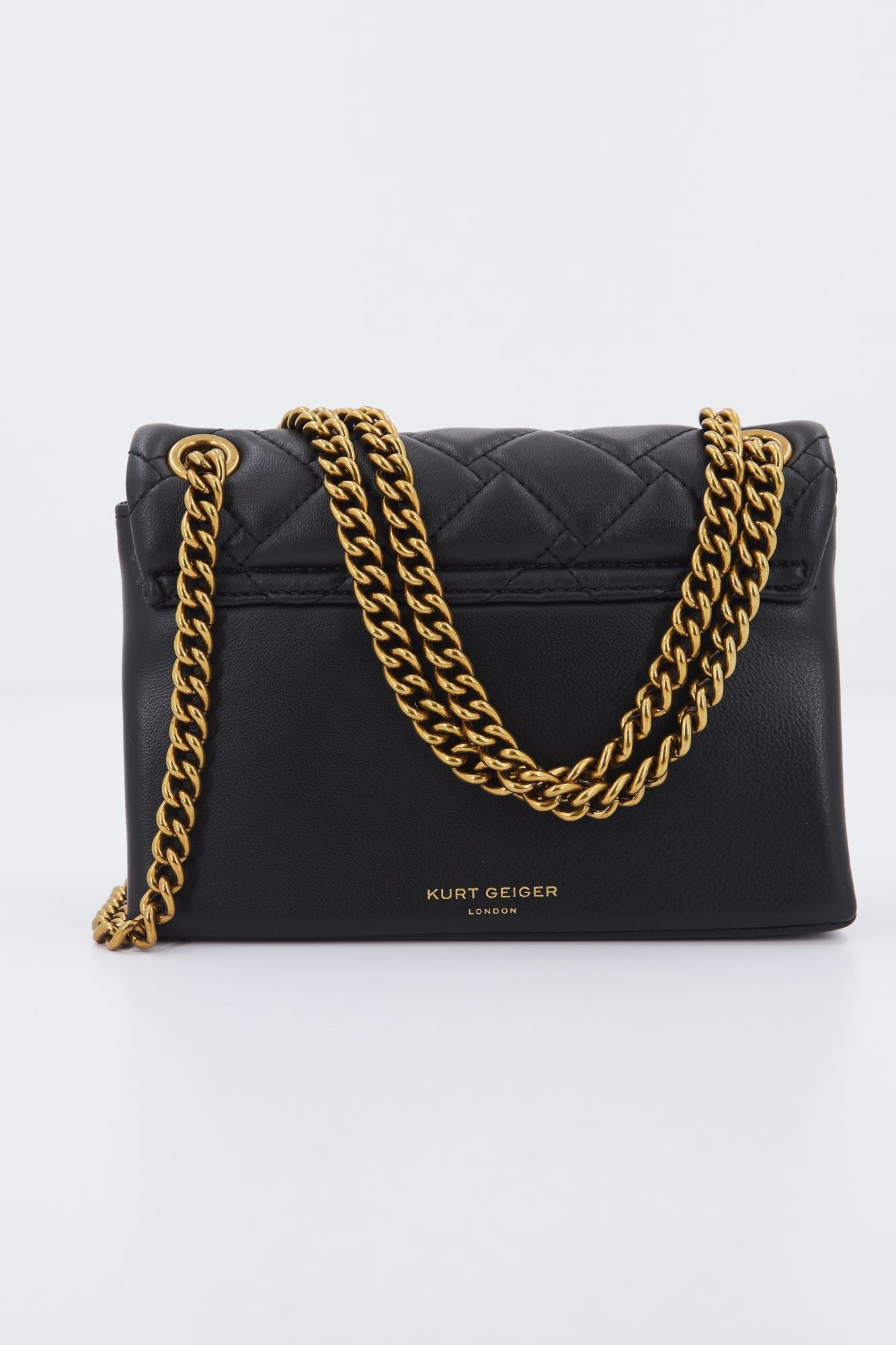 KURT GEIGER LONDON  MINI KENSINGTON X BAG en color NEGRO (3)