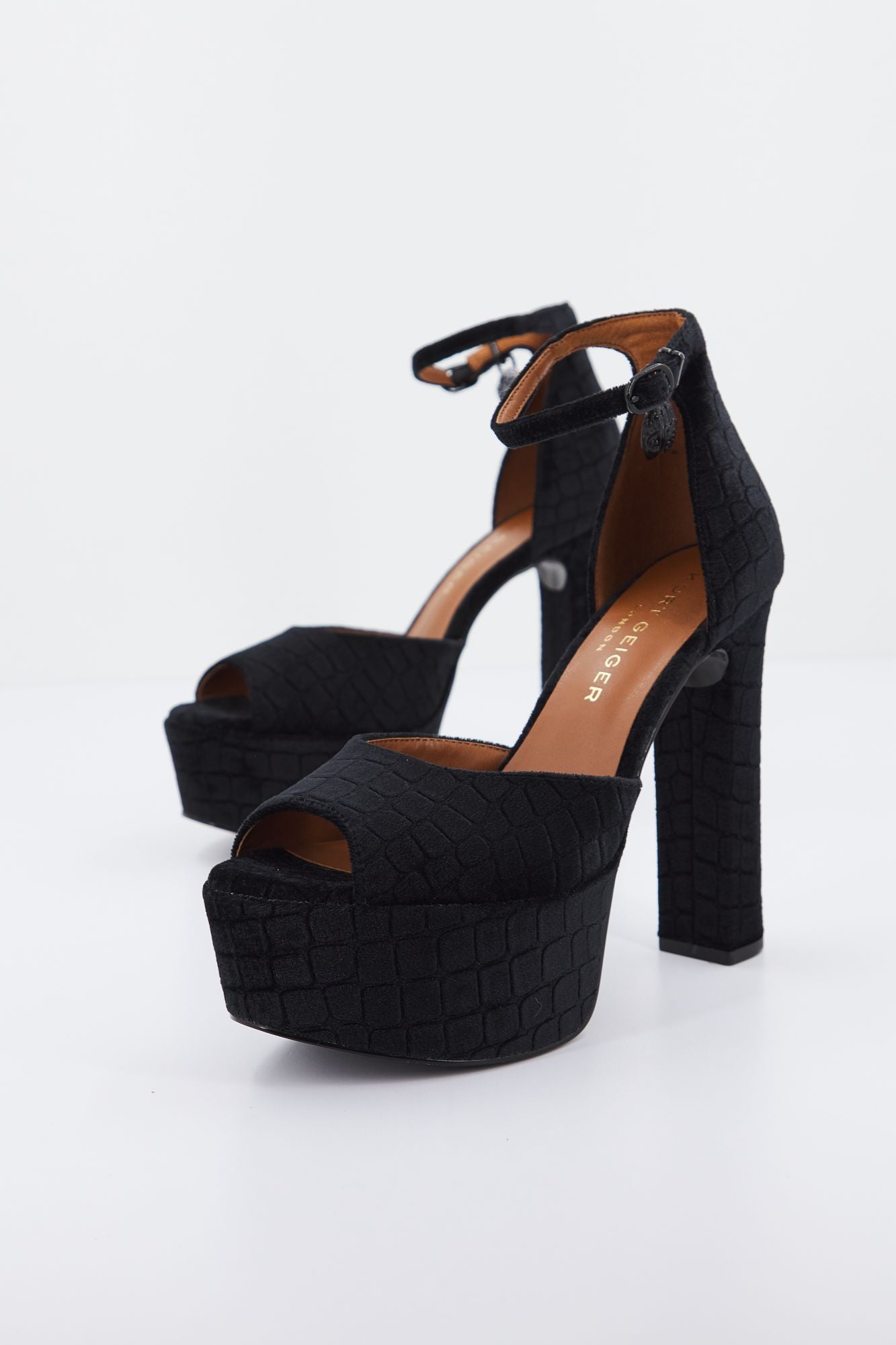 KURT GEIGER LONDON  SHOREDITCH HIGH PLATFOR en color NEGRO (2)