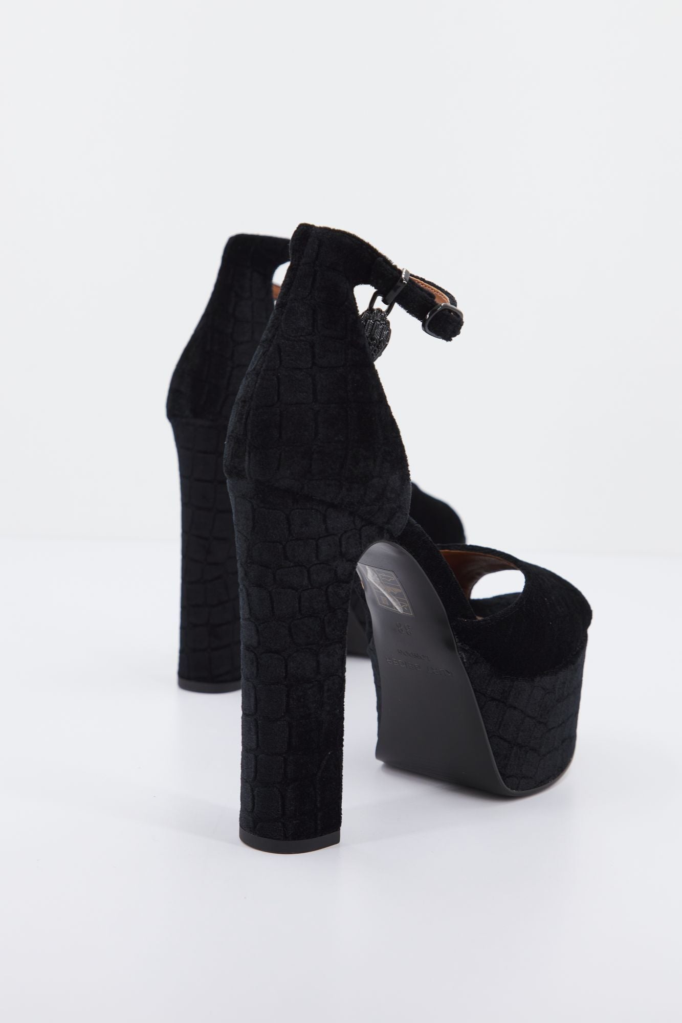 KURT GEIGER LONDON  SHOREDITCH HIGH PLATFOR en color NEGRO (3)