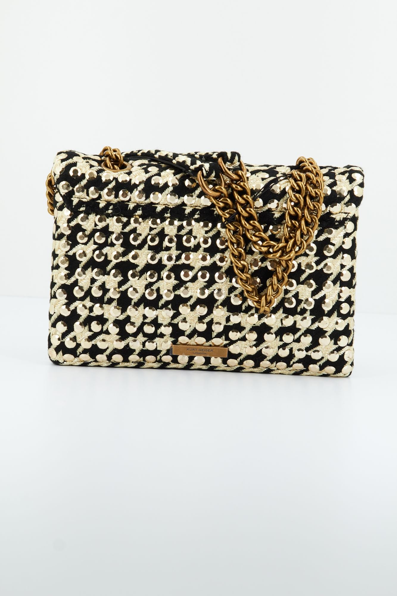 KURT GEIGER LONDON KENSINGTON STUDS en color NEGRO (3)