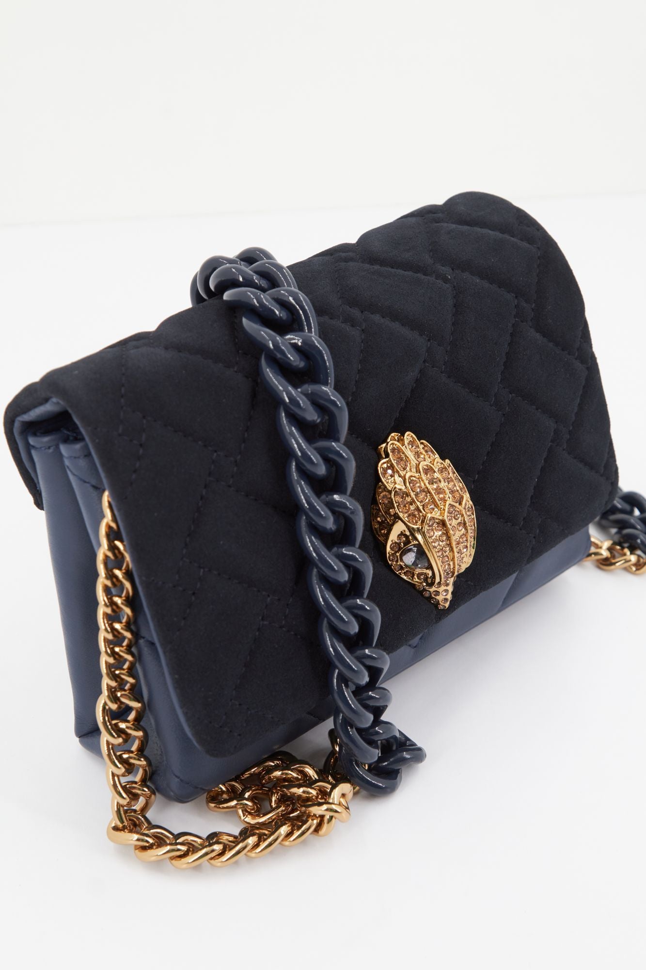 KURT GEIGER LONDON MINI KENSINGTON KUR en color AZUL (3)