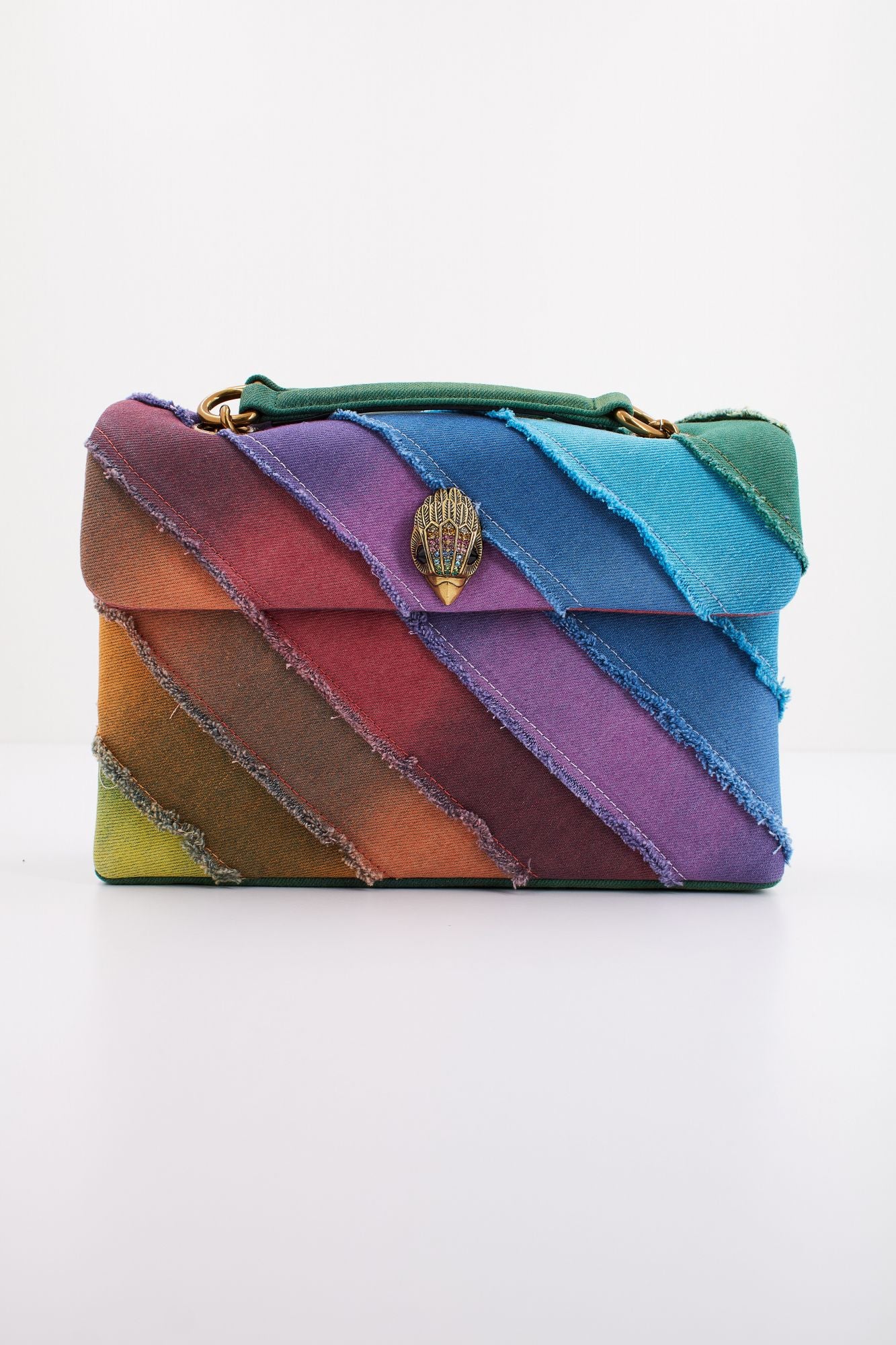 KURT GEIGER LONDON DENIM KENSINGTON BAG L en color MULTICOLOR (1)