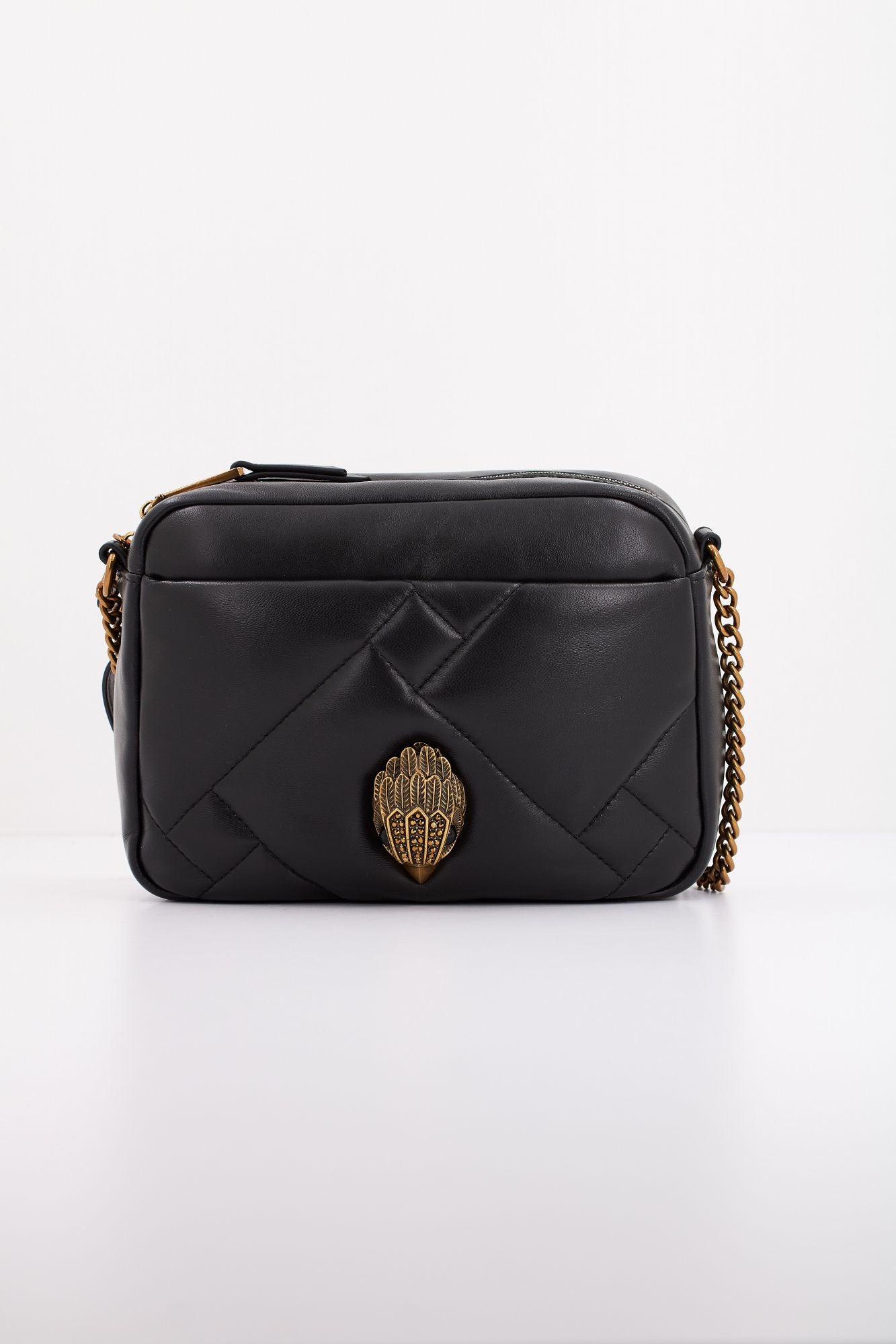 KURT GEIGER LONDON KENSINGTON PUFF CAMERA en color NEGRO (1)