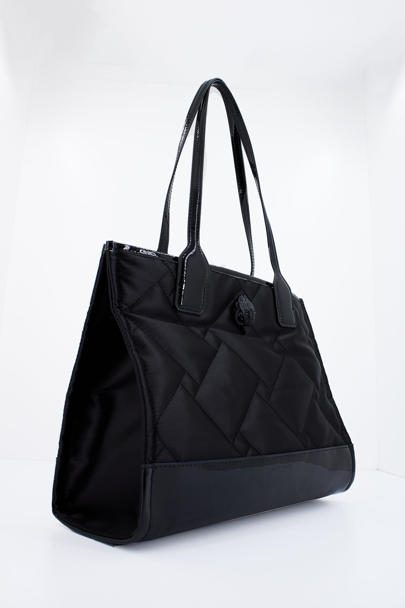 KURT GEIGER LONDON RECYCLED SQ SM SHOPPER en color NEGRO (3)