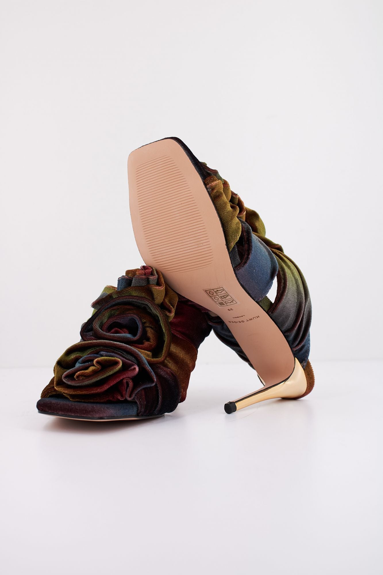 KURT GEIGER LONDON  BLOOM MULE en color MULTICOLOR (5)