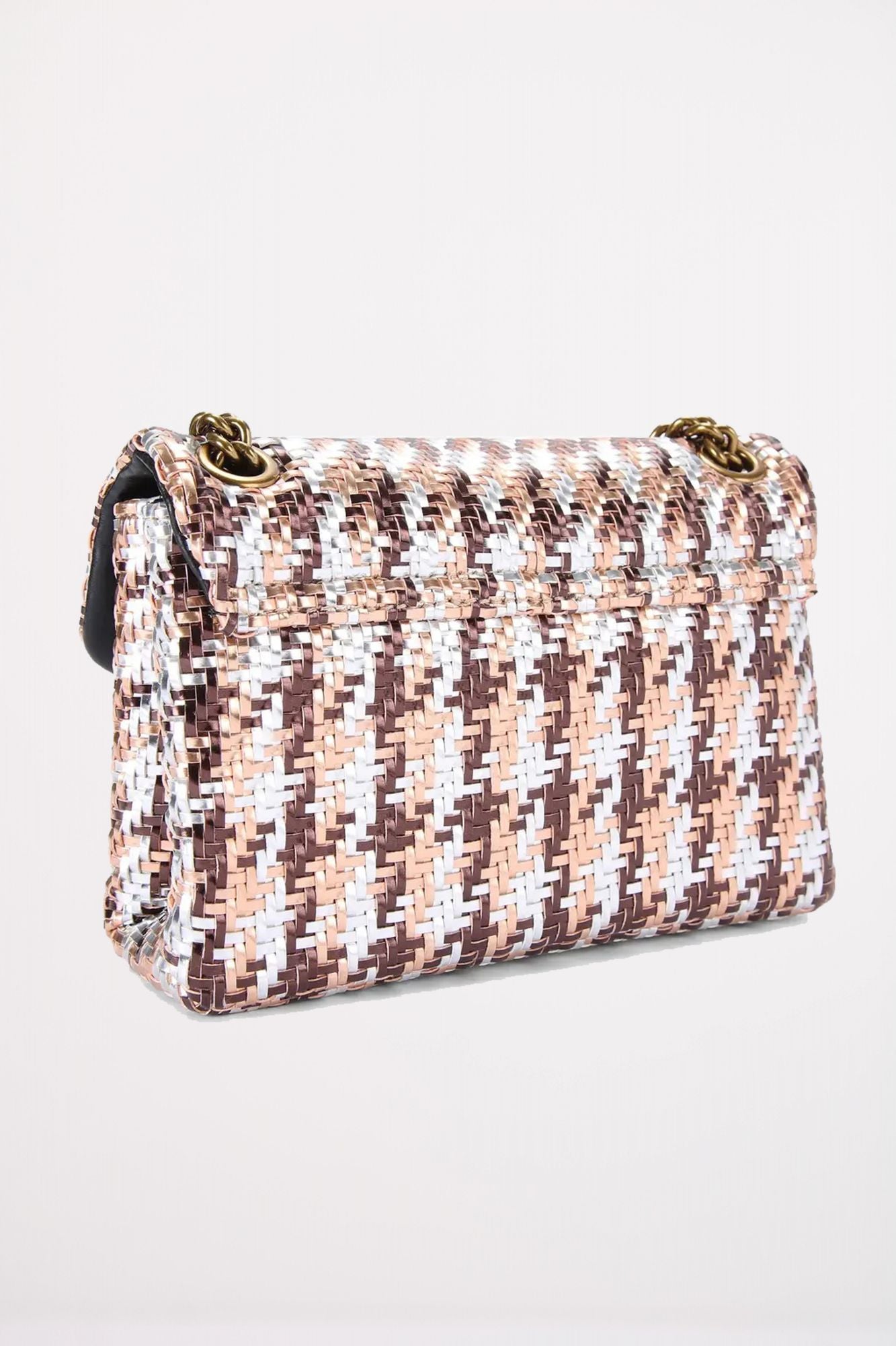 KURT GEIGER LONDON MINI KENSINGTON BAG en color ROSA (3)