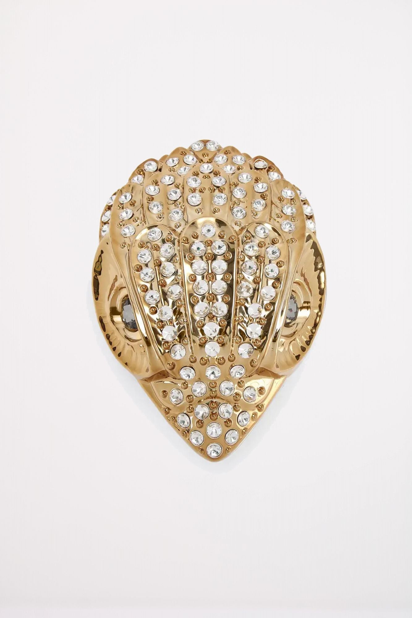 KURT GEIGER LONDON EAGLE CLUCH en color ORO (1)