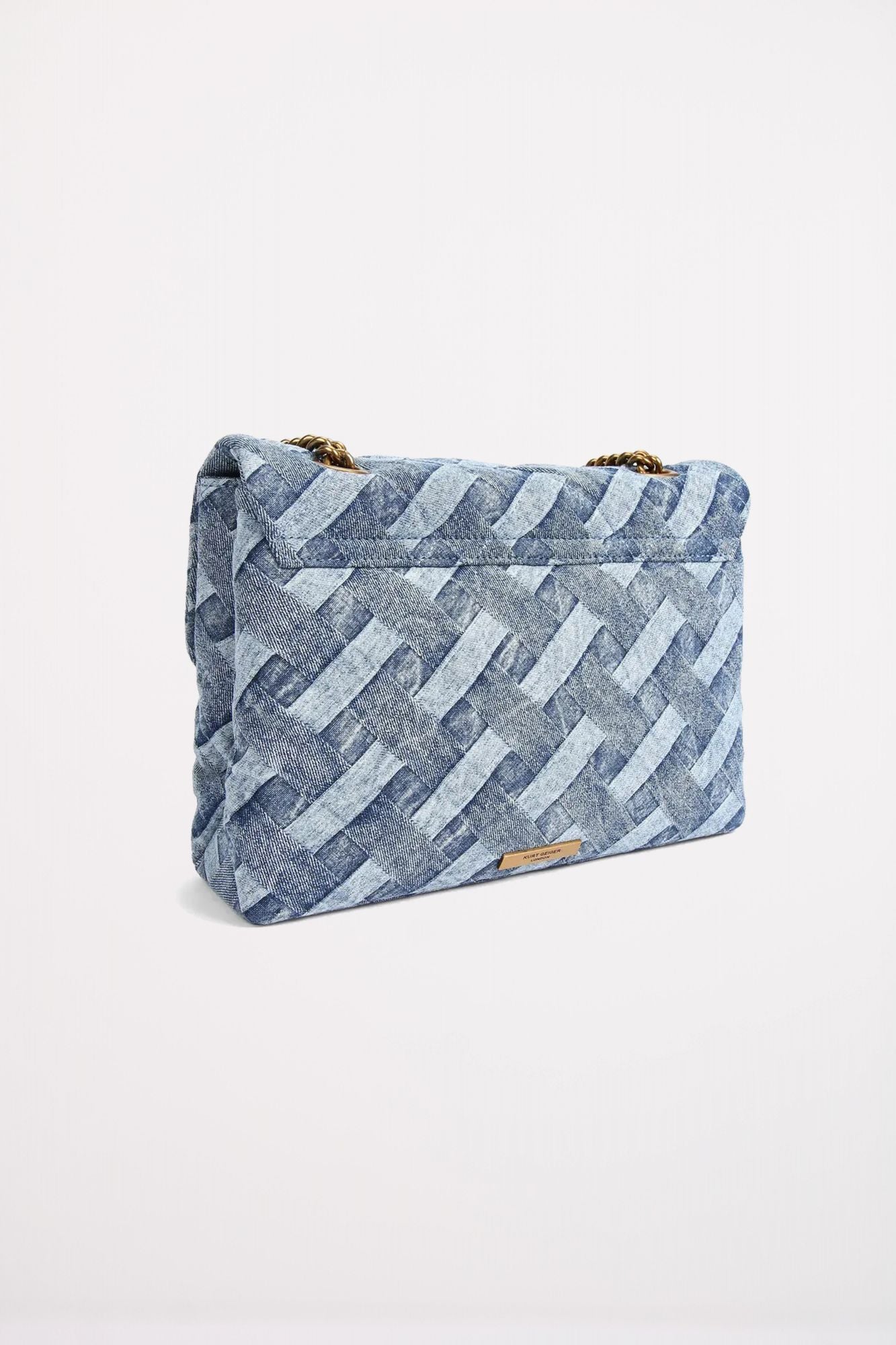 KURT GEIGER LONDON  LARGE KENSINGTON en color AZUL (3)
