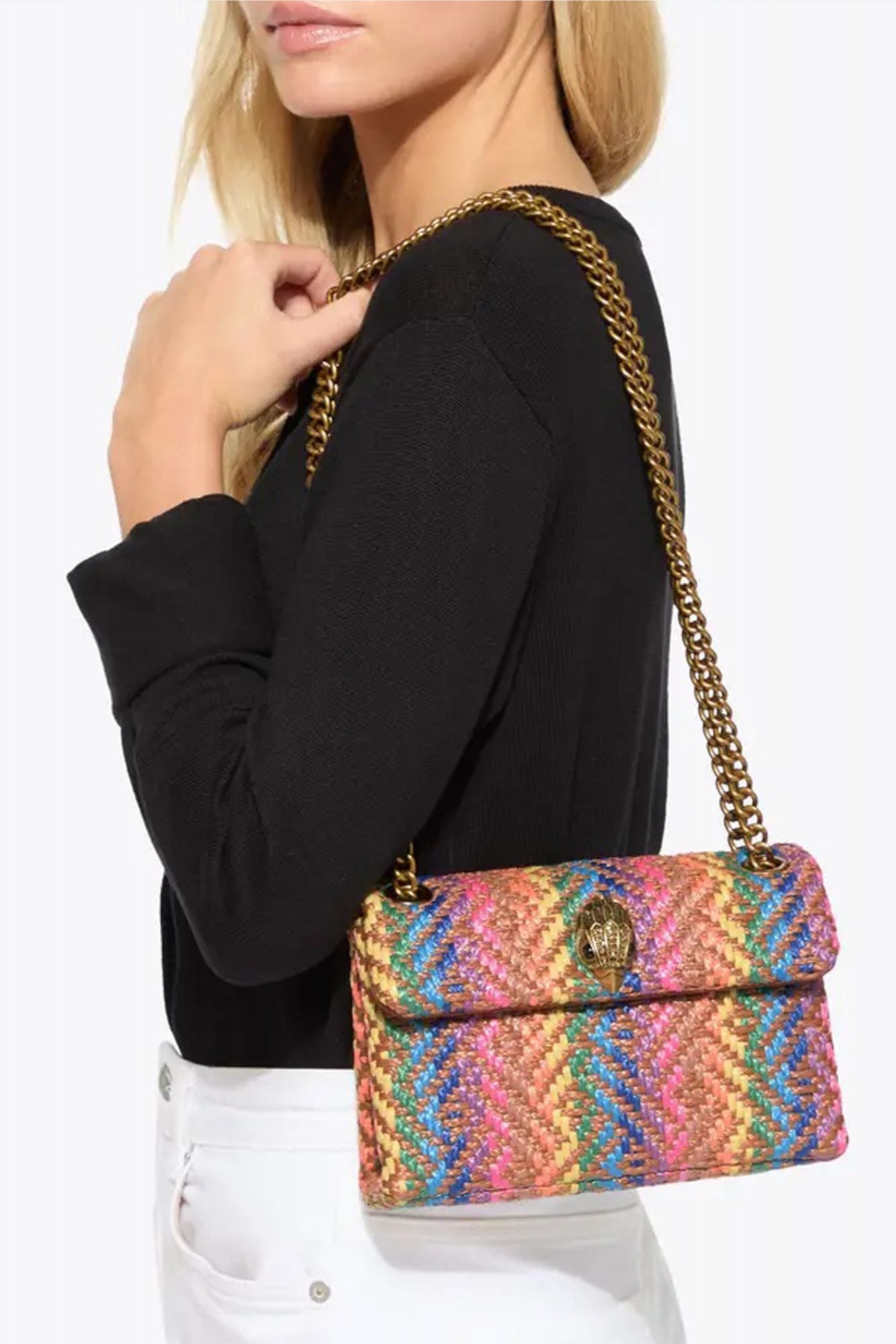 KURT GEIGER LONDON MINI KENSINGTON BAG en color MULTICOLOR (2)