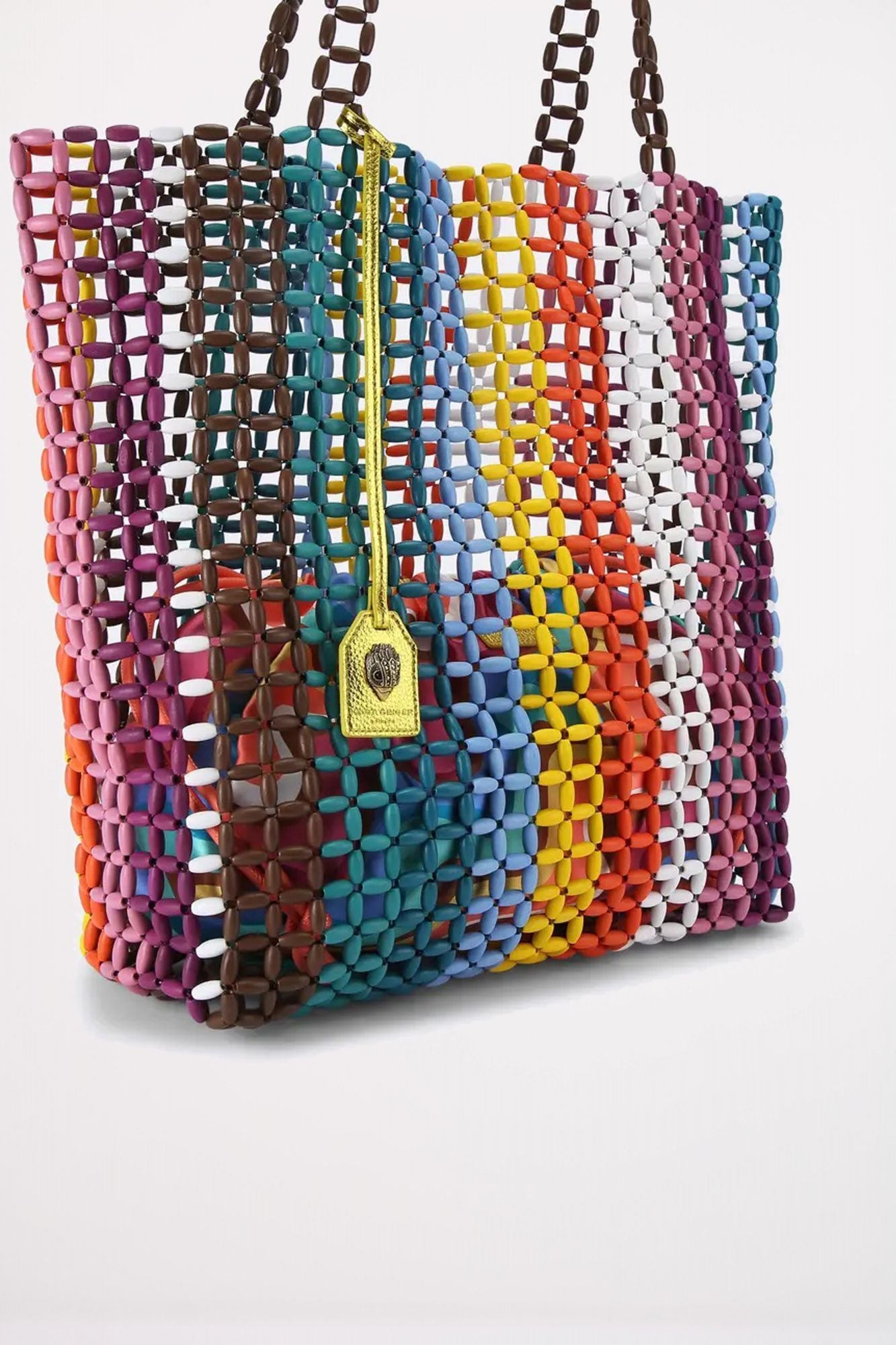 KURT GEIGER LONDON  BEADED KENSINGTON SHOPP en color MULTICOLOR (3)