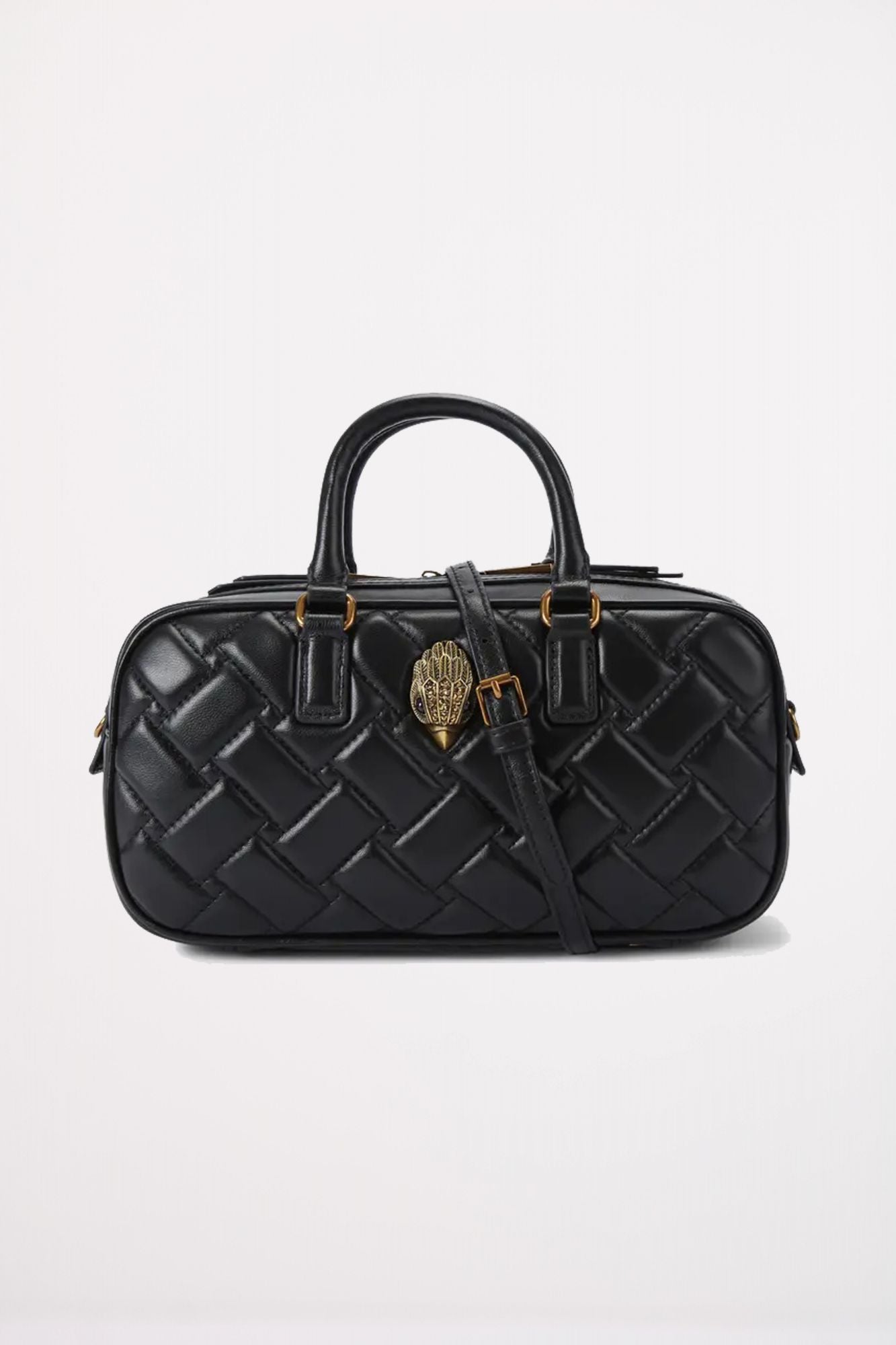 KURT GEIGER LONDON SM KENSINGTON DUFFLE BAG en color NEGRO (1)